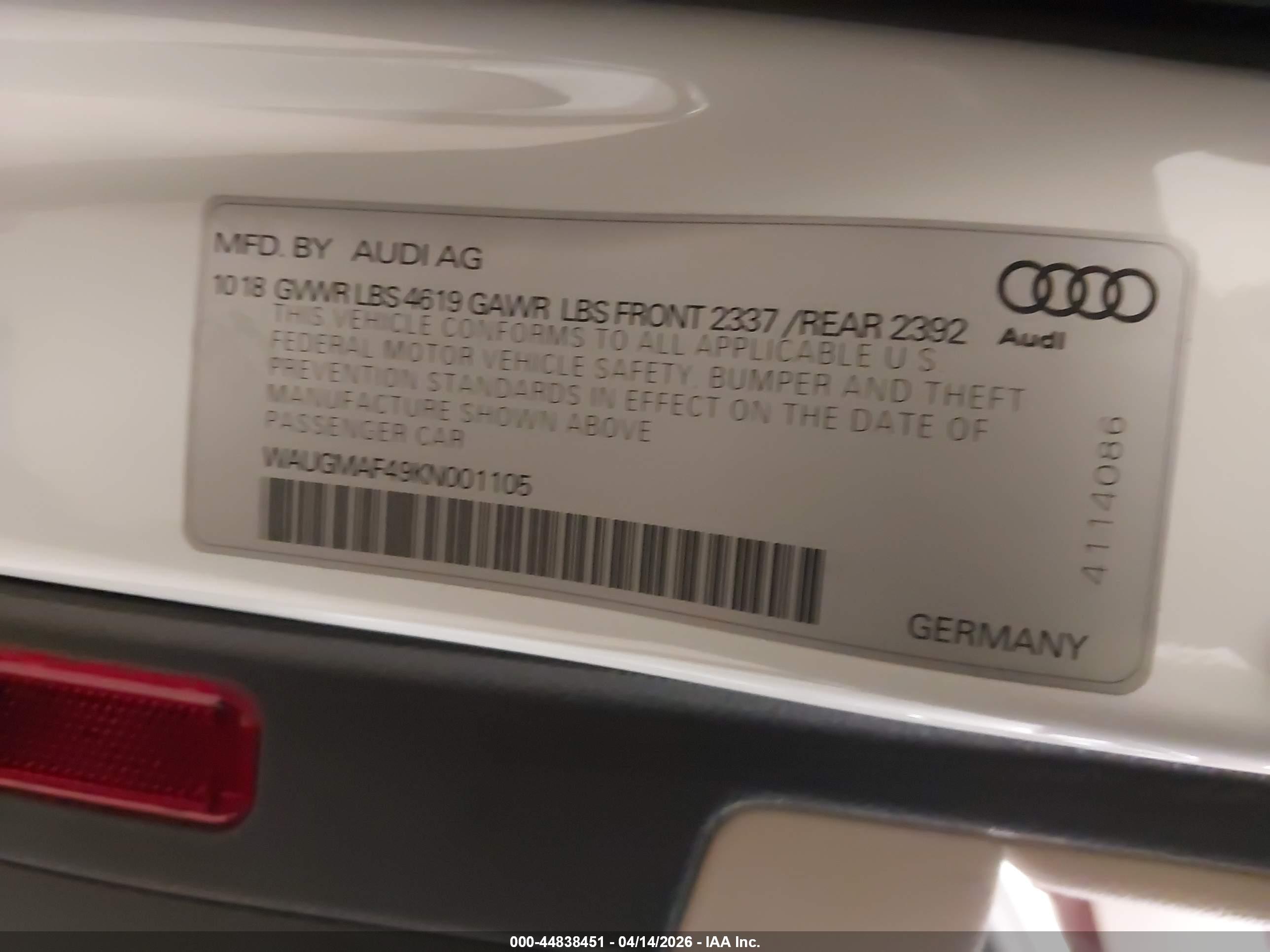 AUDI A4 image 9