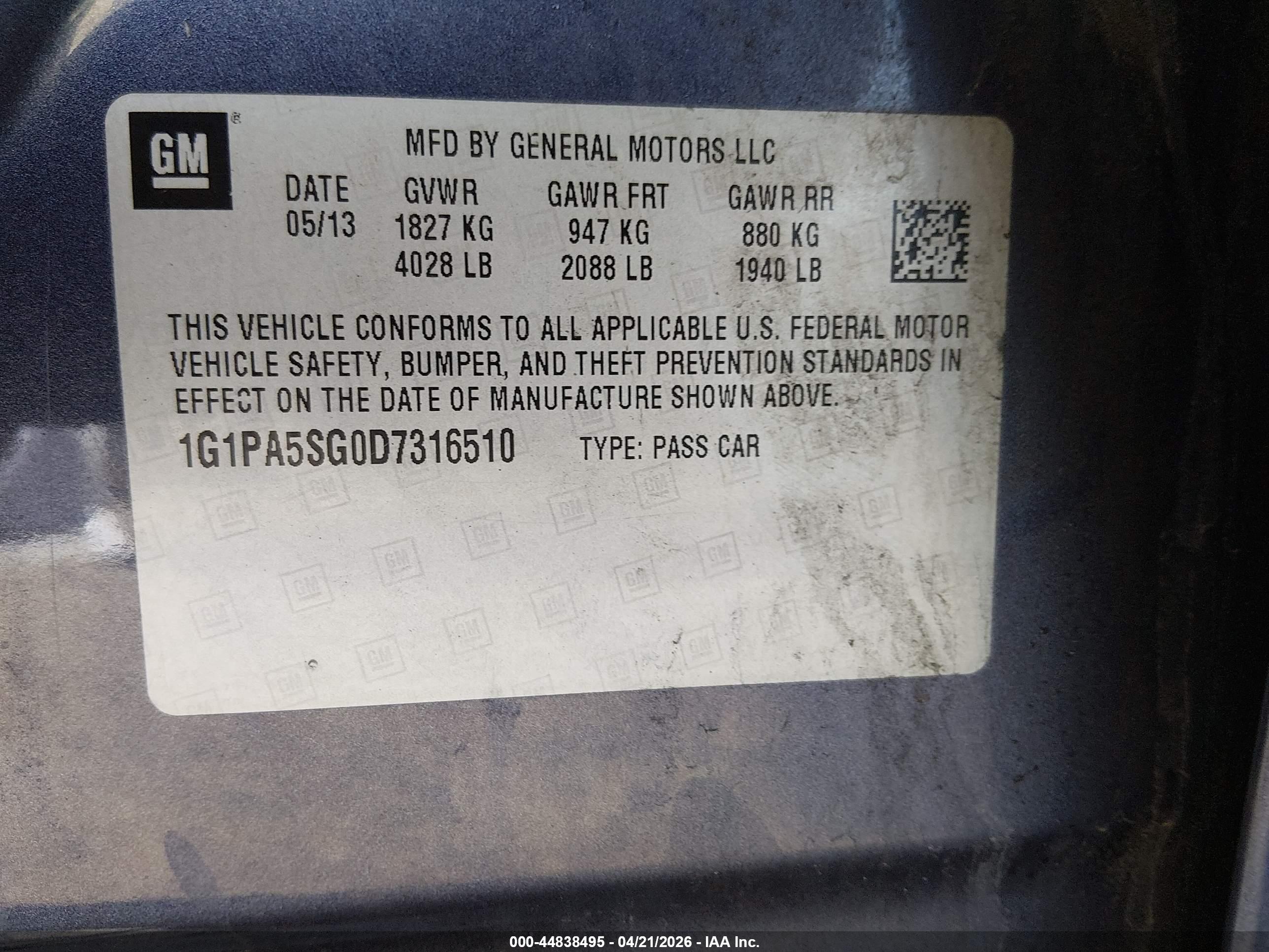 CHEVROLET CRUZE image 9