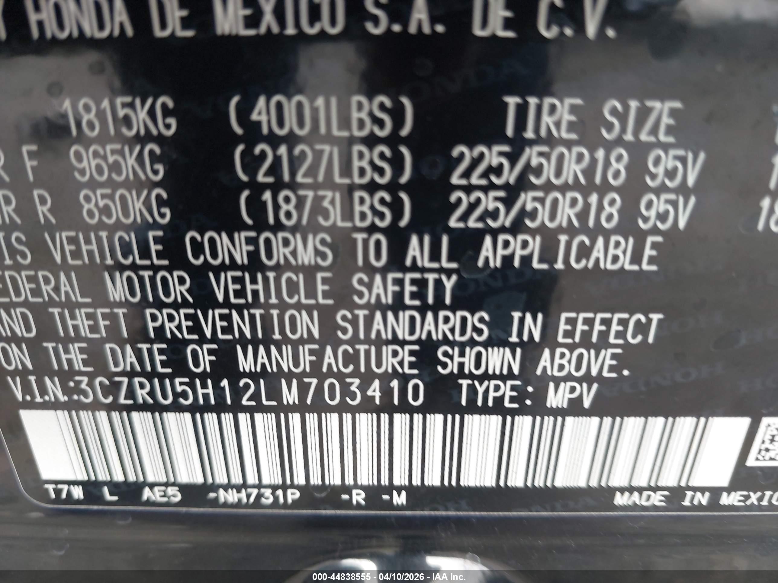 HONDA HR-V image 9