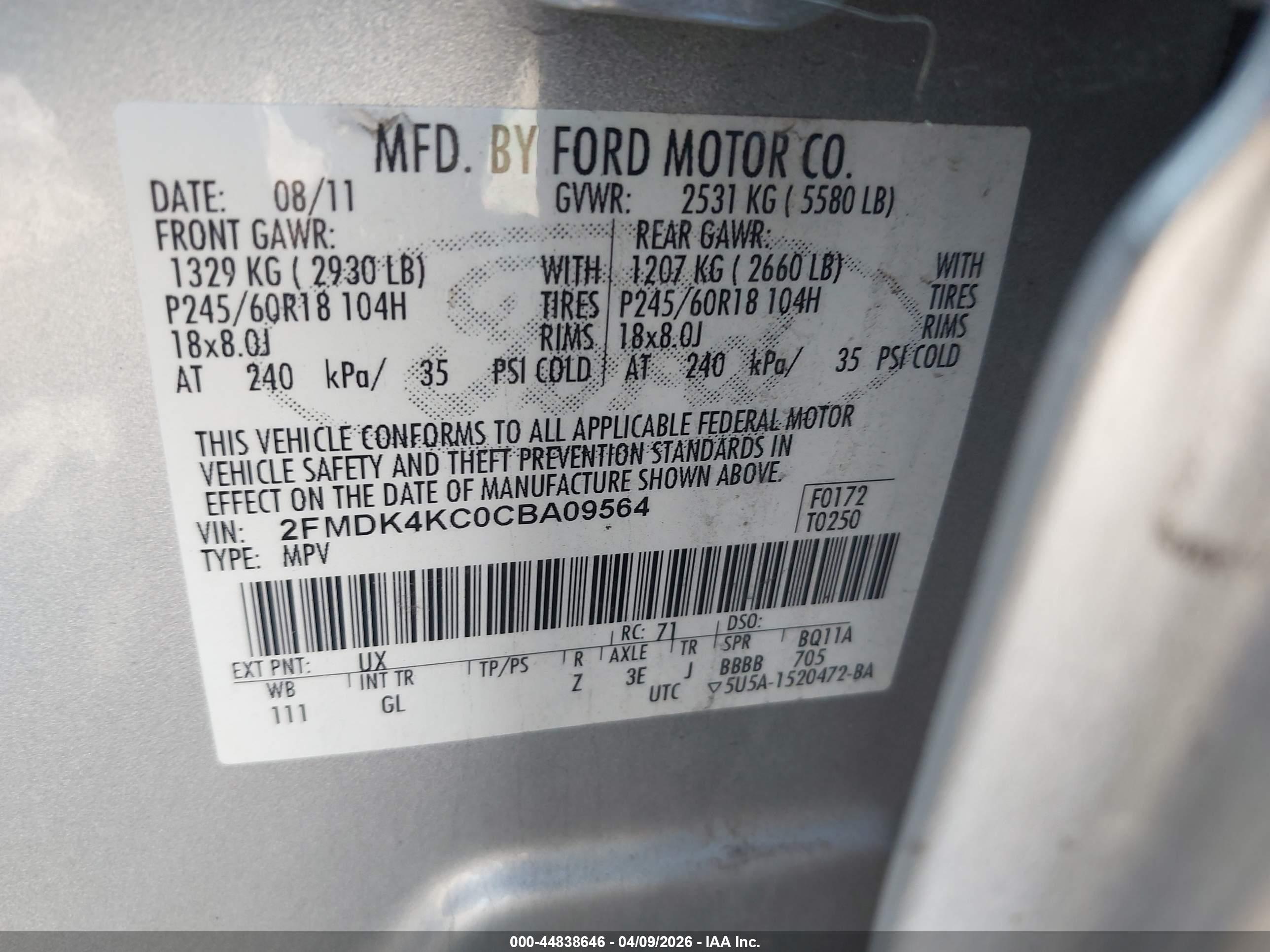 FORD EDGE image 9