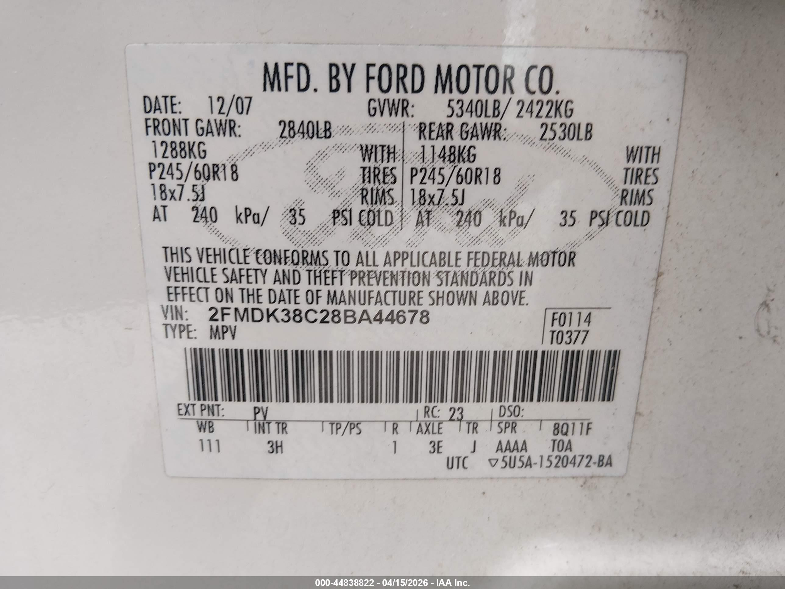 FORD EDGE image 9