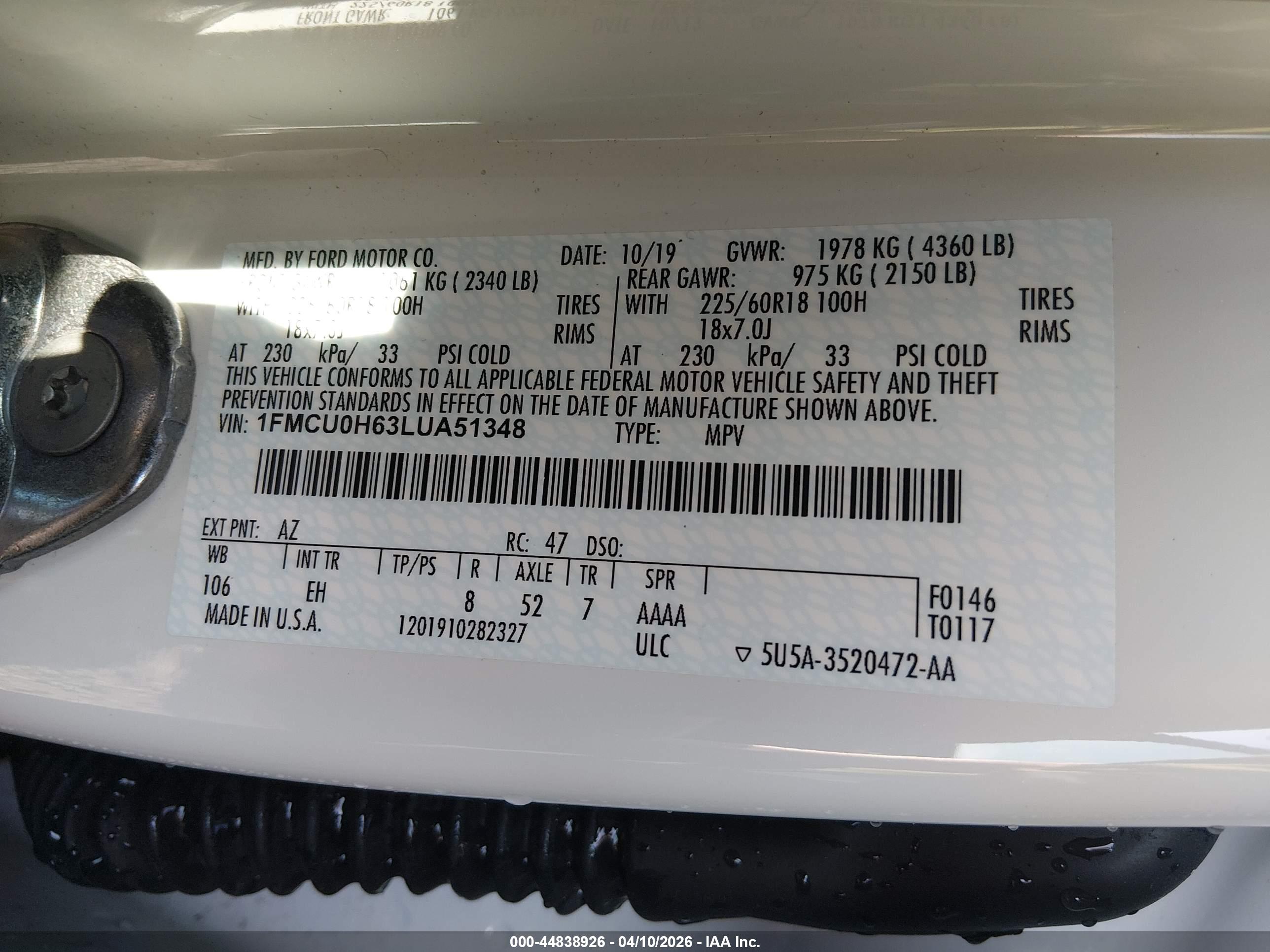 FORD ESCAPE image 9