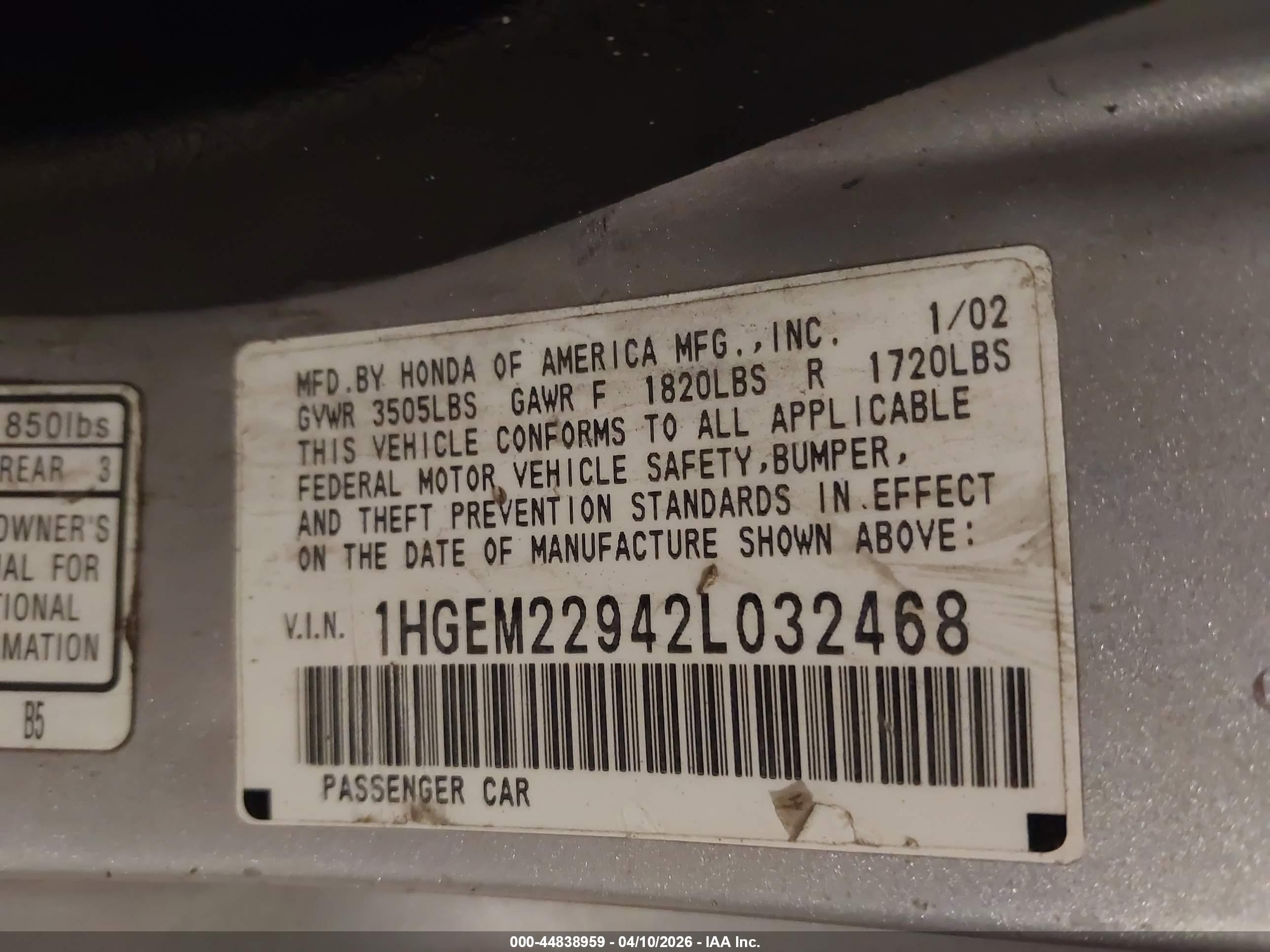 HONDA CIVIC image 9