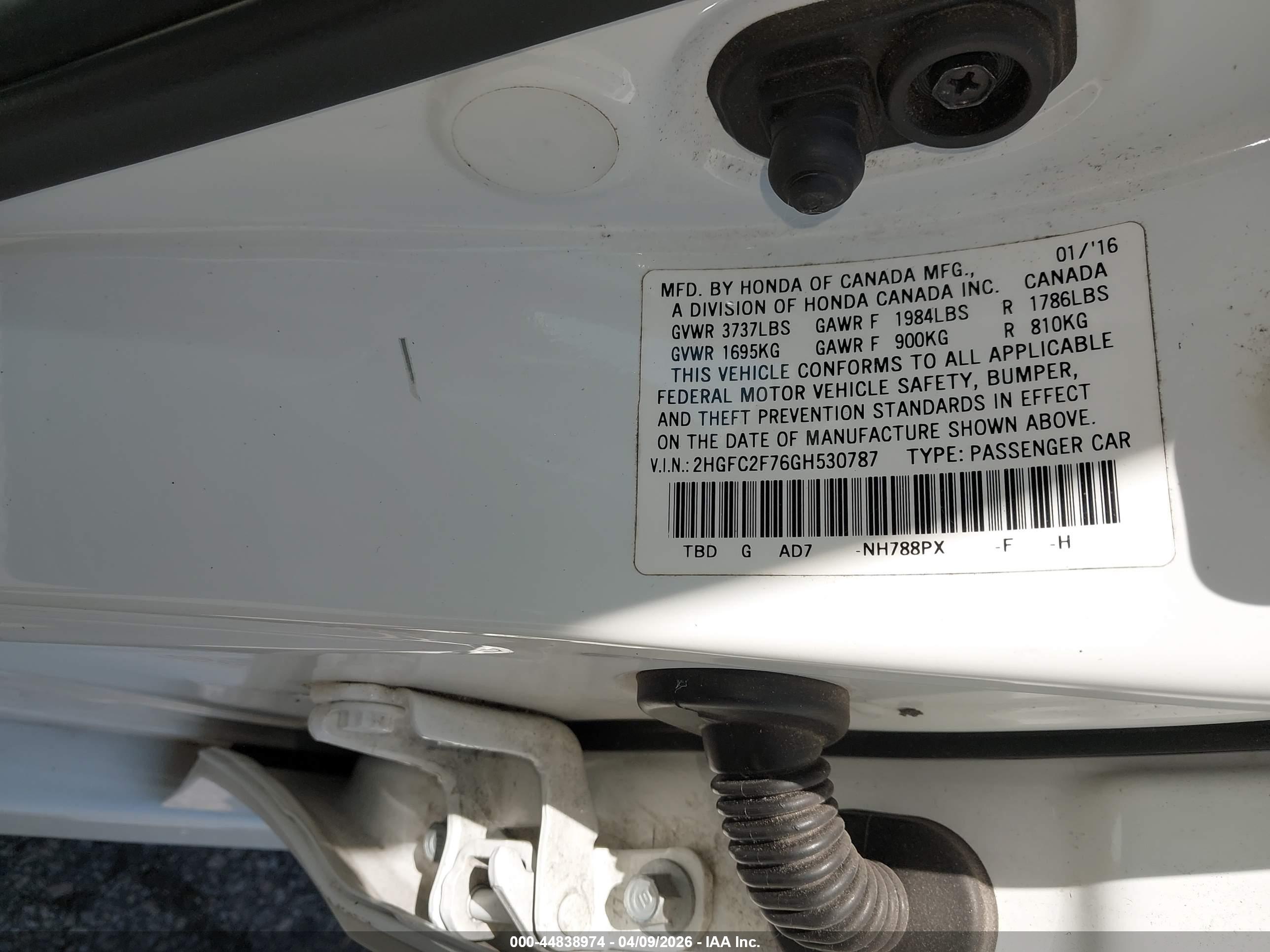 HONDA CIVIC image 9