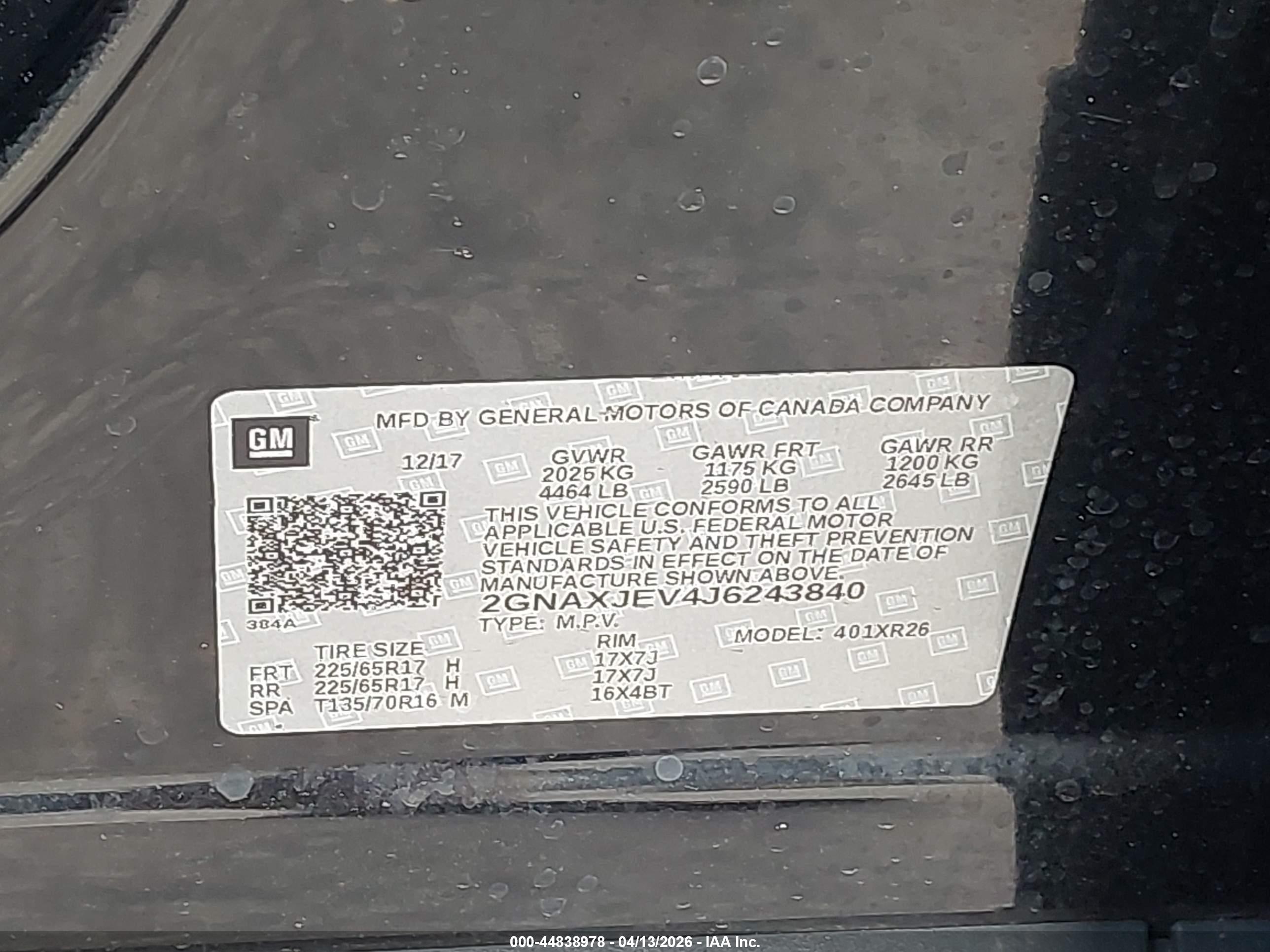 CHEVROLET EQUINOX image 9