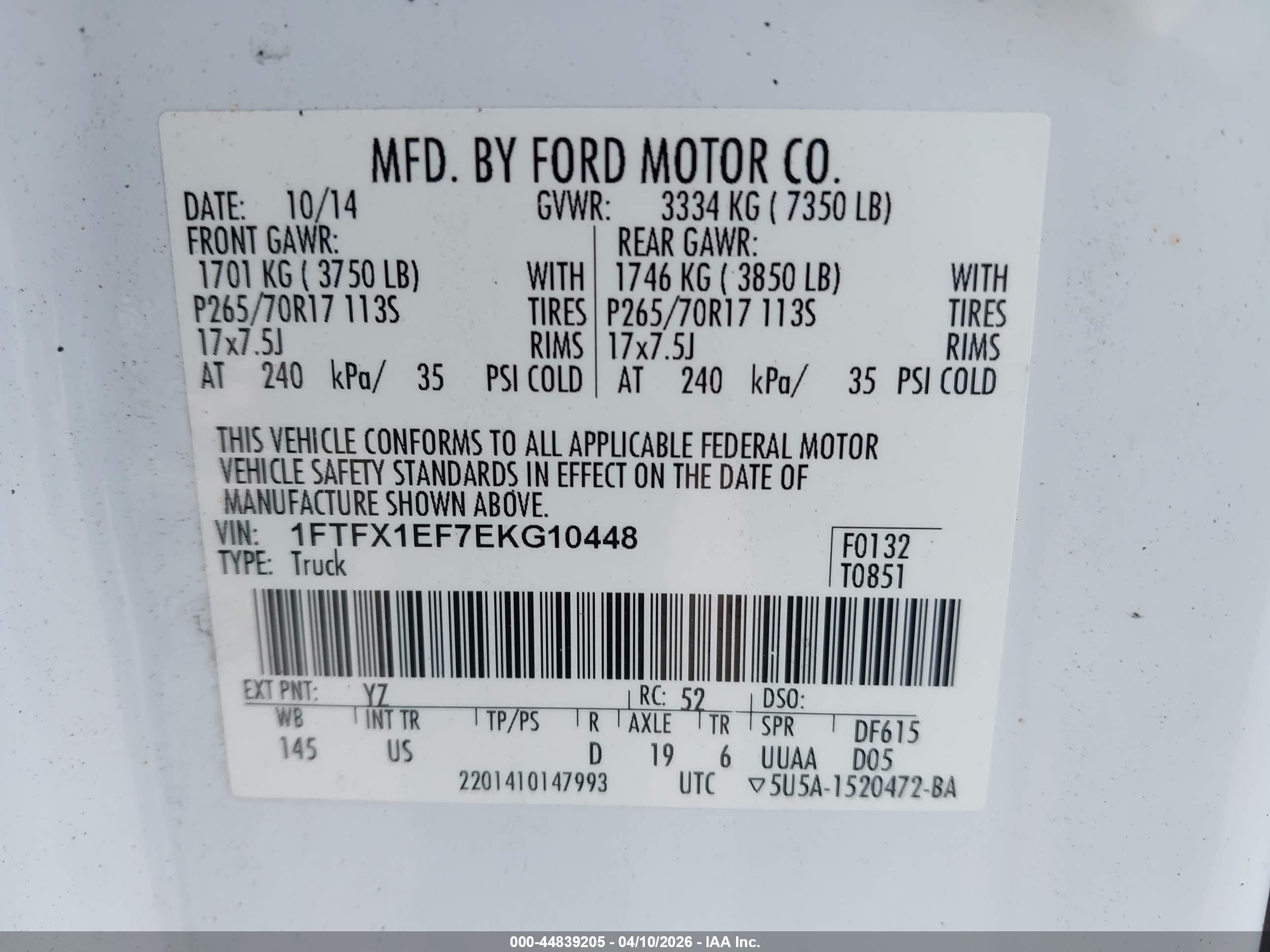 FORD F-150 image 9