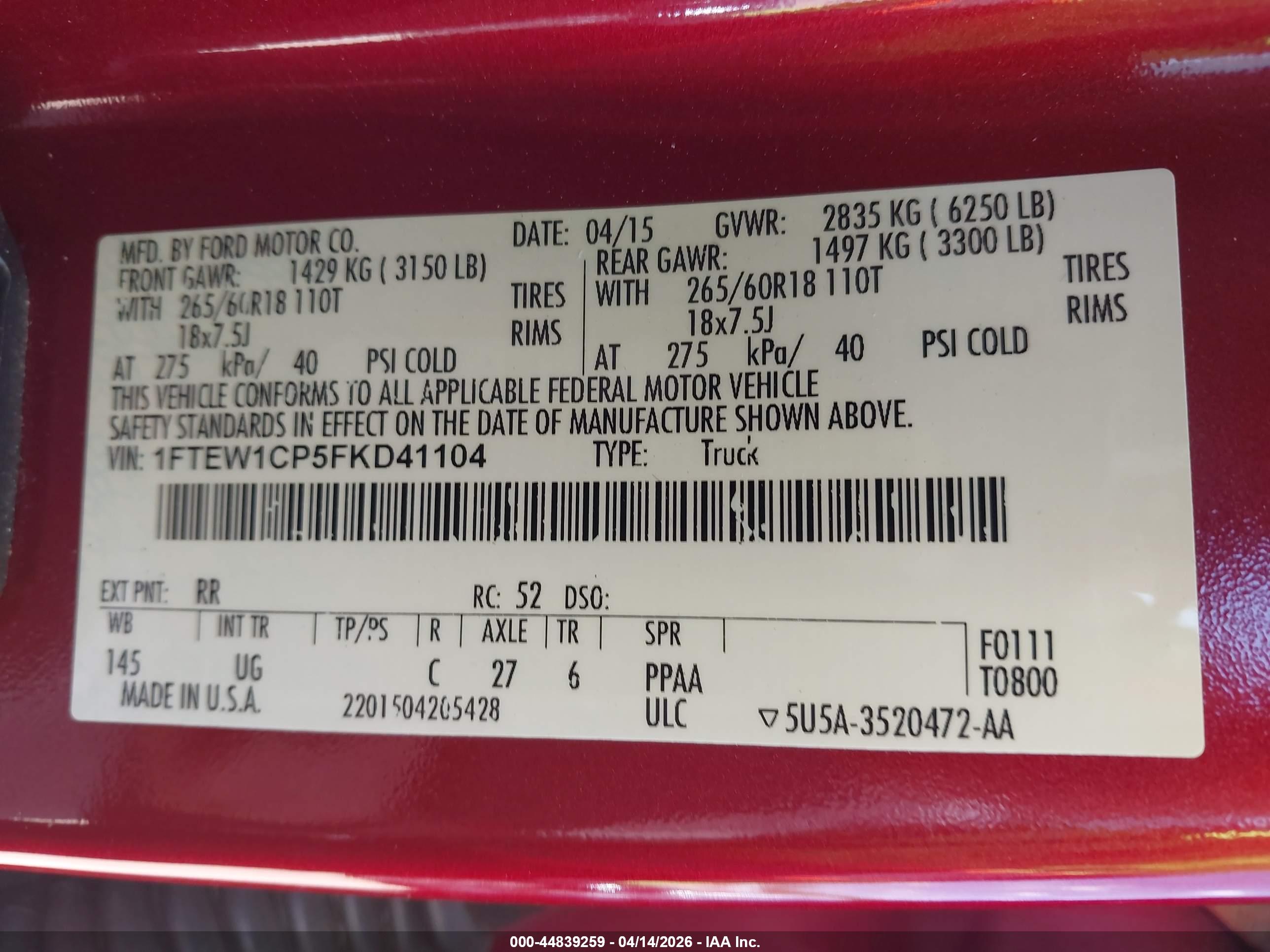 FORD F-150 image 9