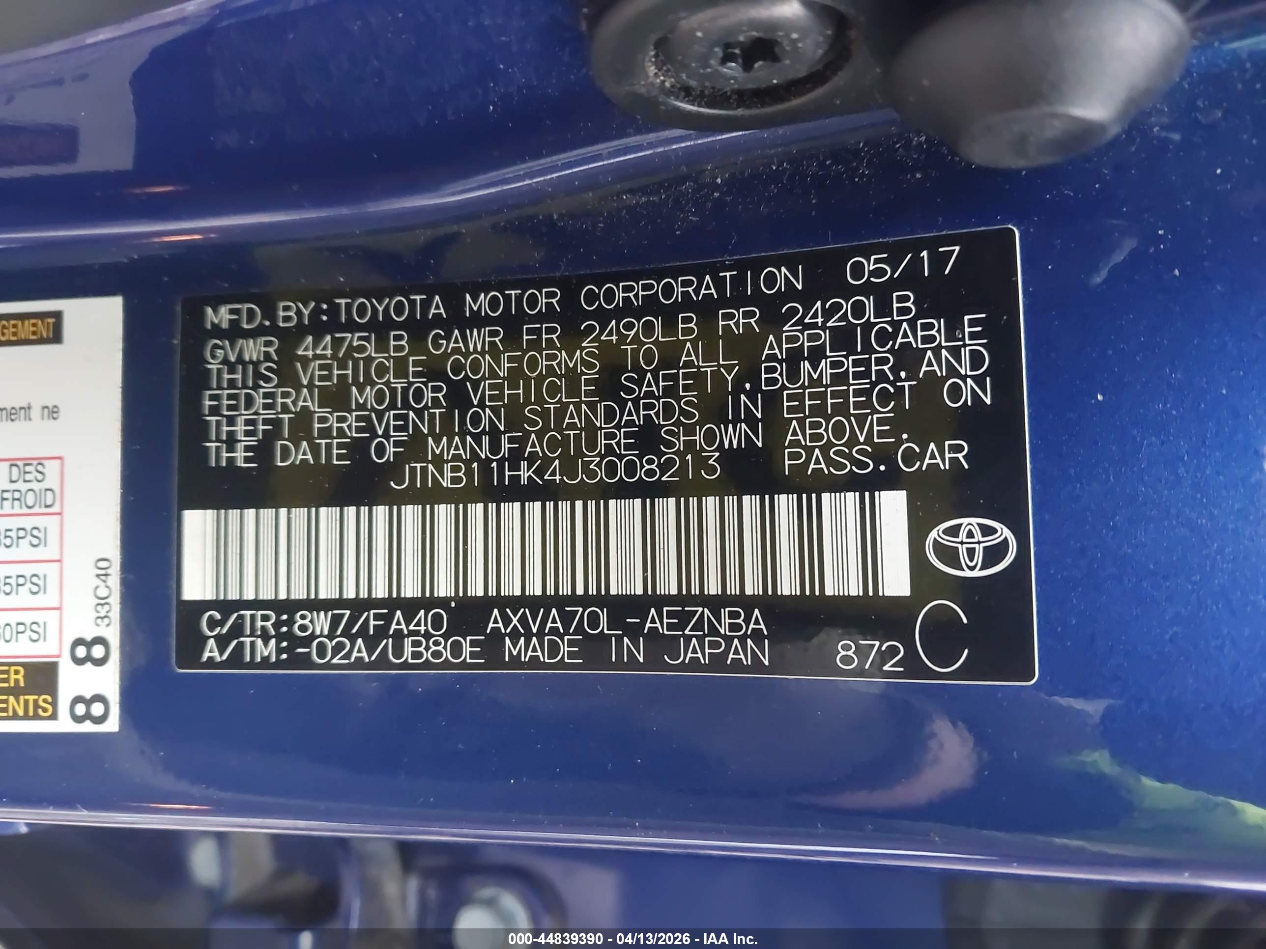 TOYOTA CAMRY image 9