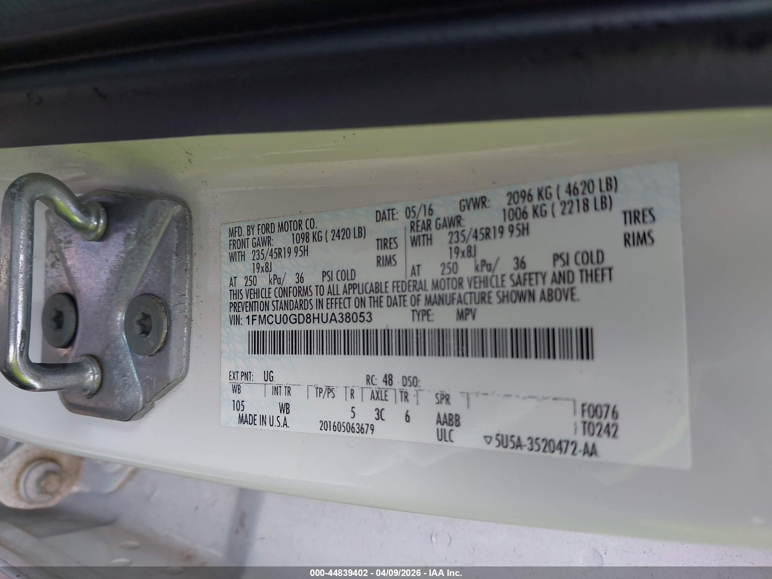FORD ESCAPE image 9