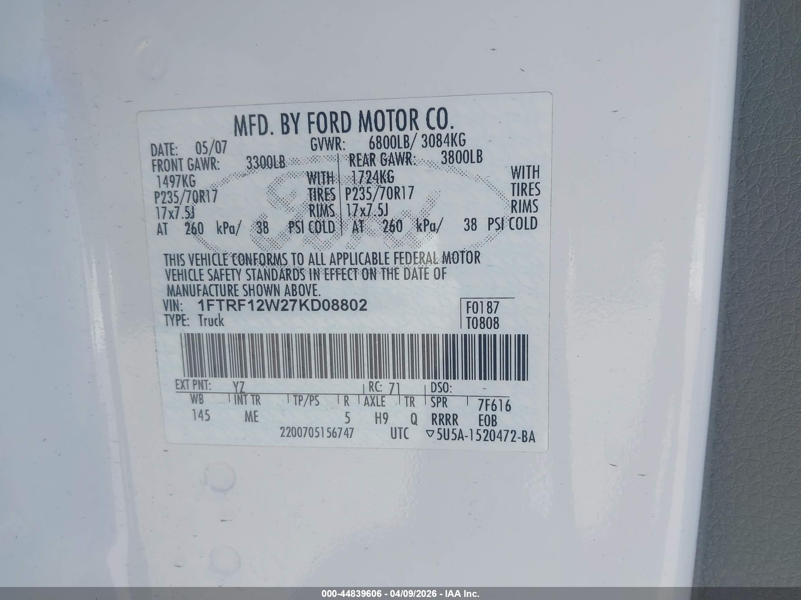 FORD F-150 image 9