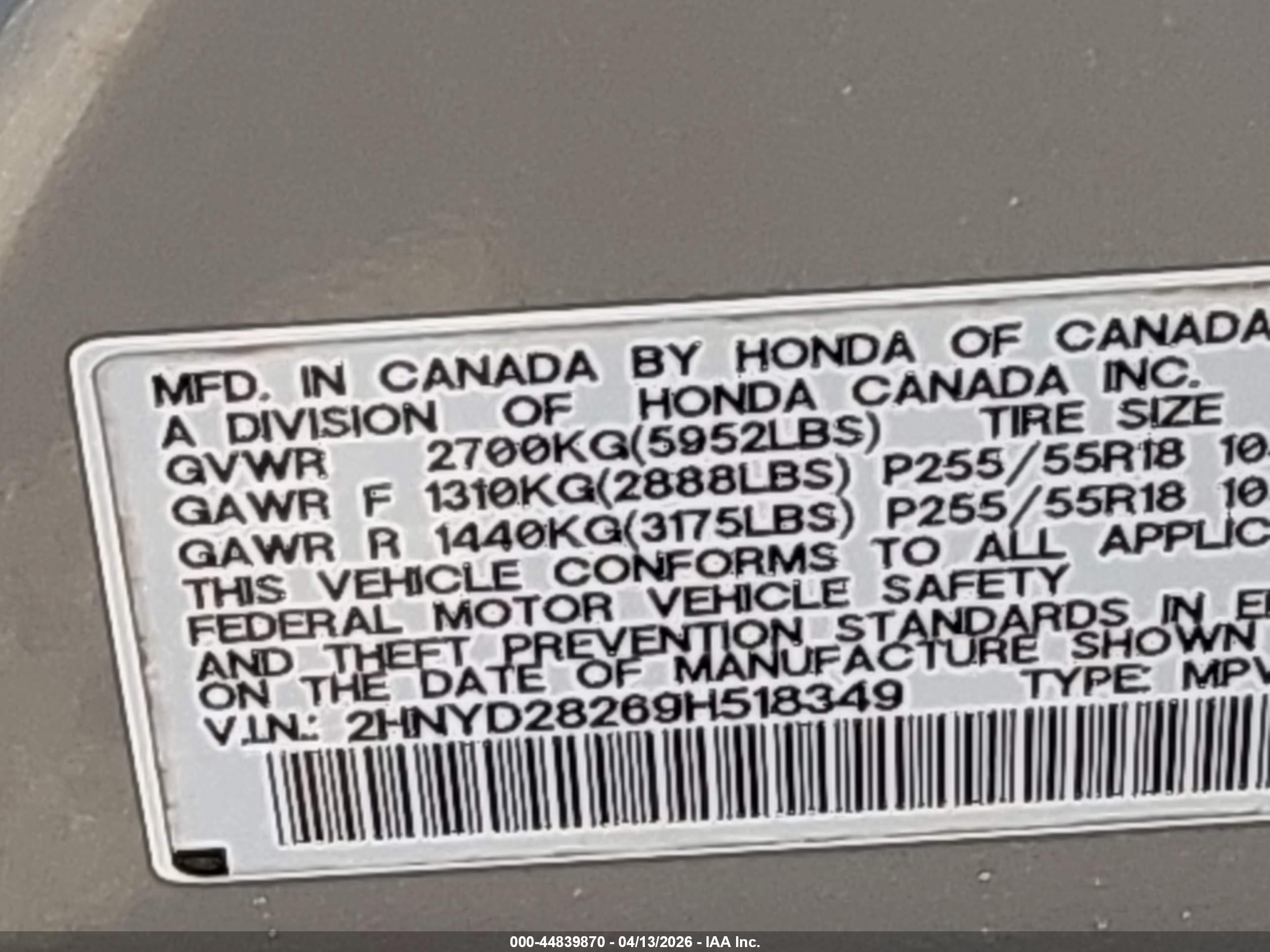 ACURA MDX image 9