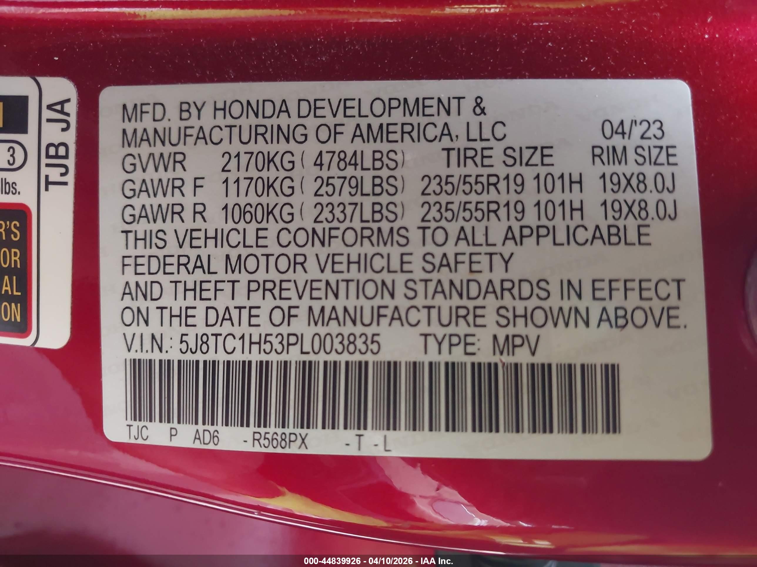 ACURA RDX image 9