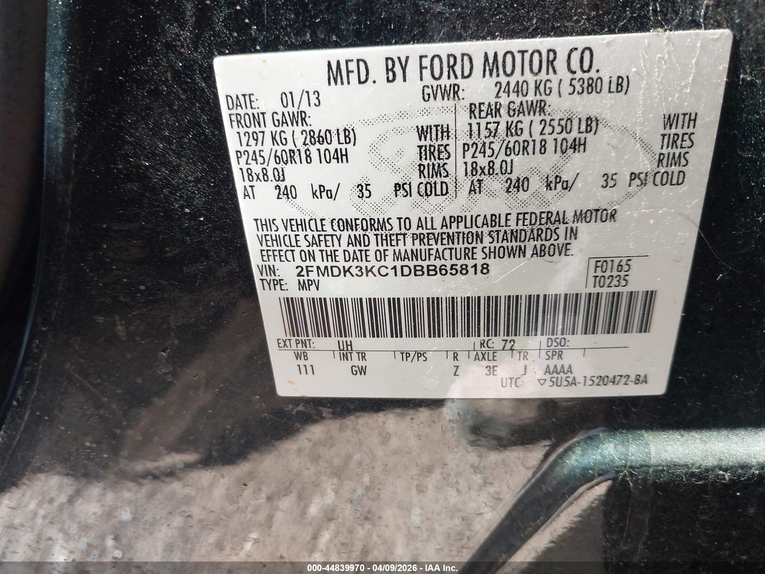 FORD EDGE image 9