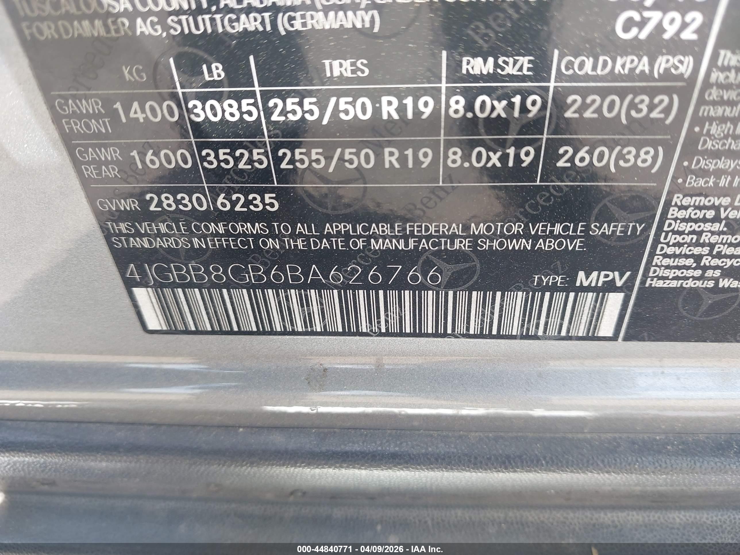 MERCEDES-BENZ ML image 9