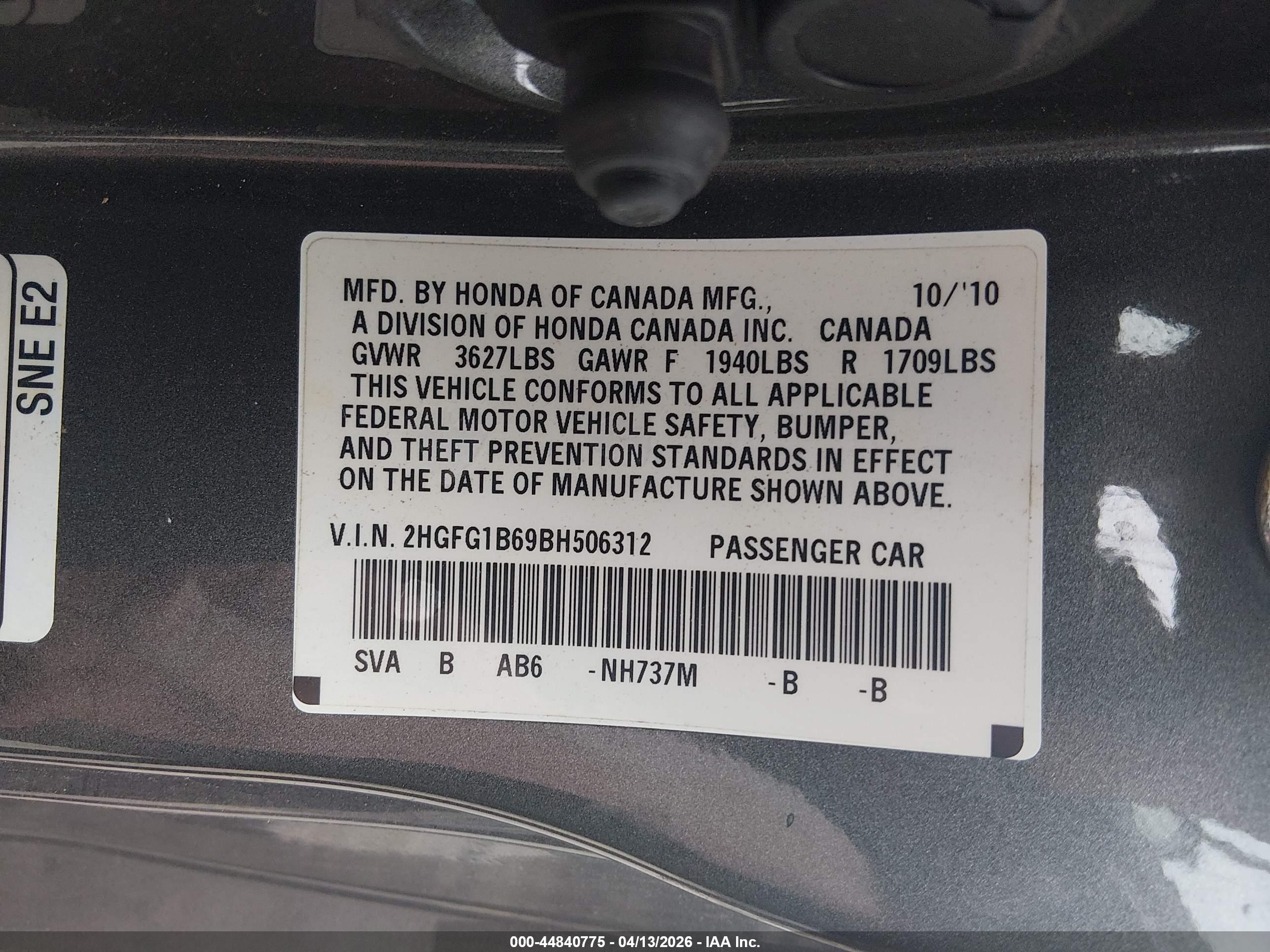 HONDA CIVIC image 9