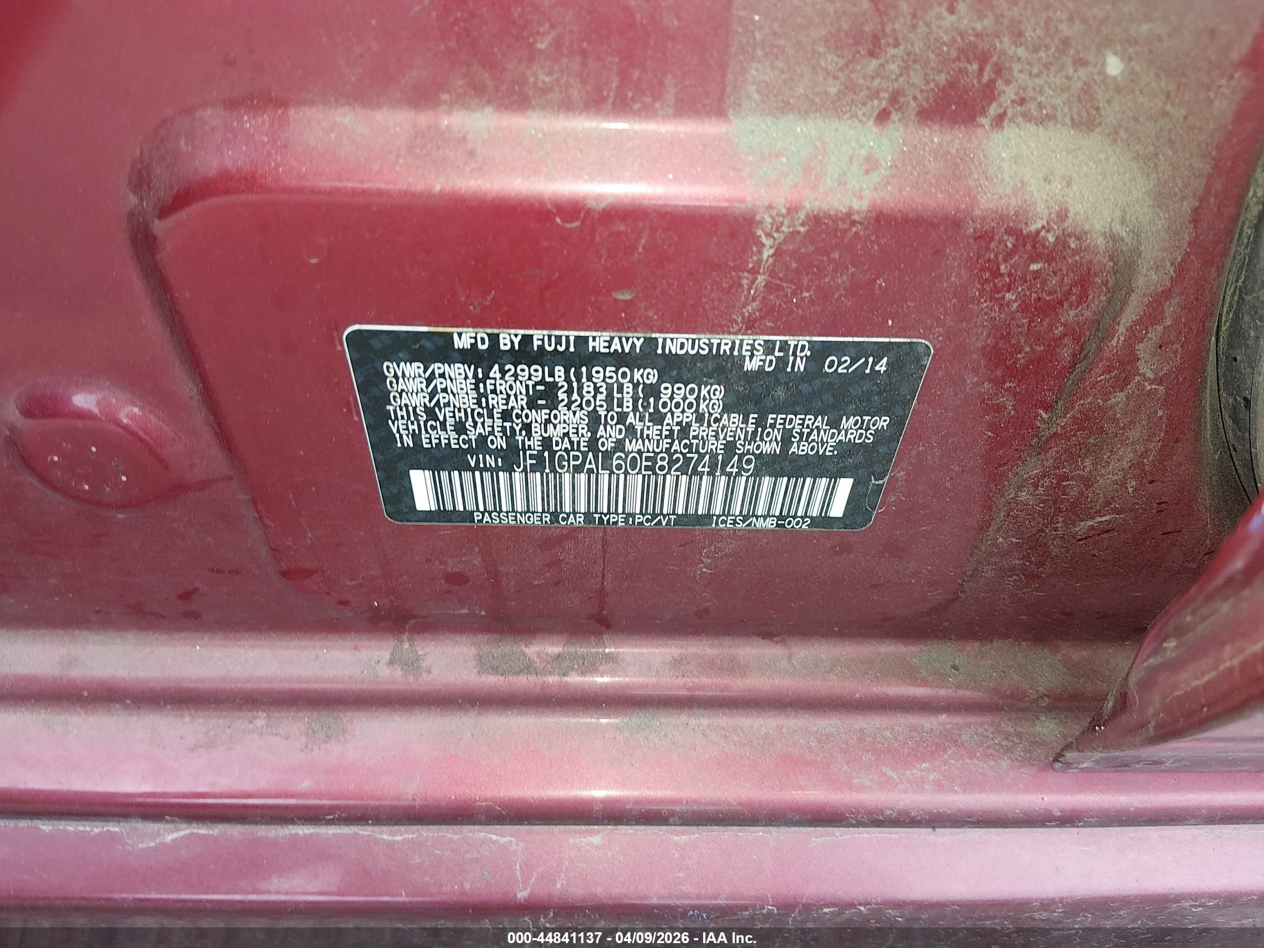SUBARU IMPREZA image 9