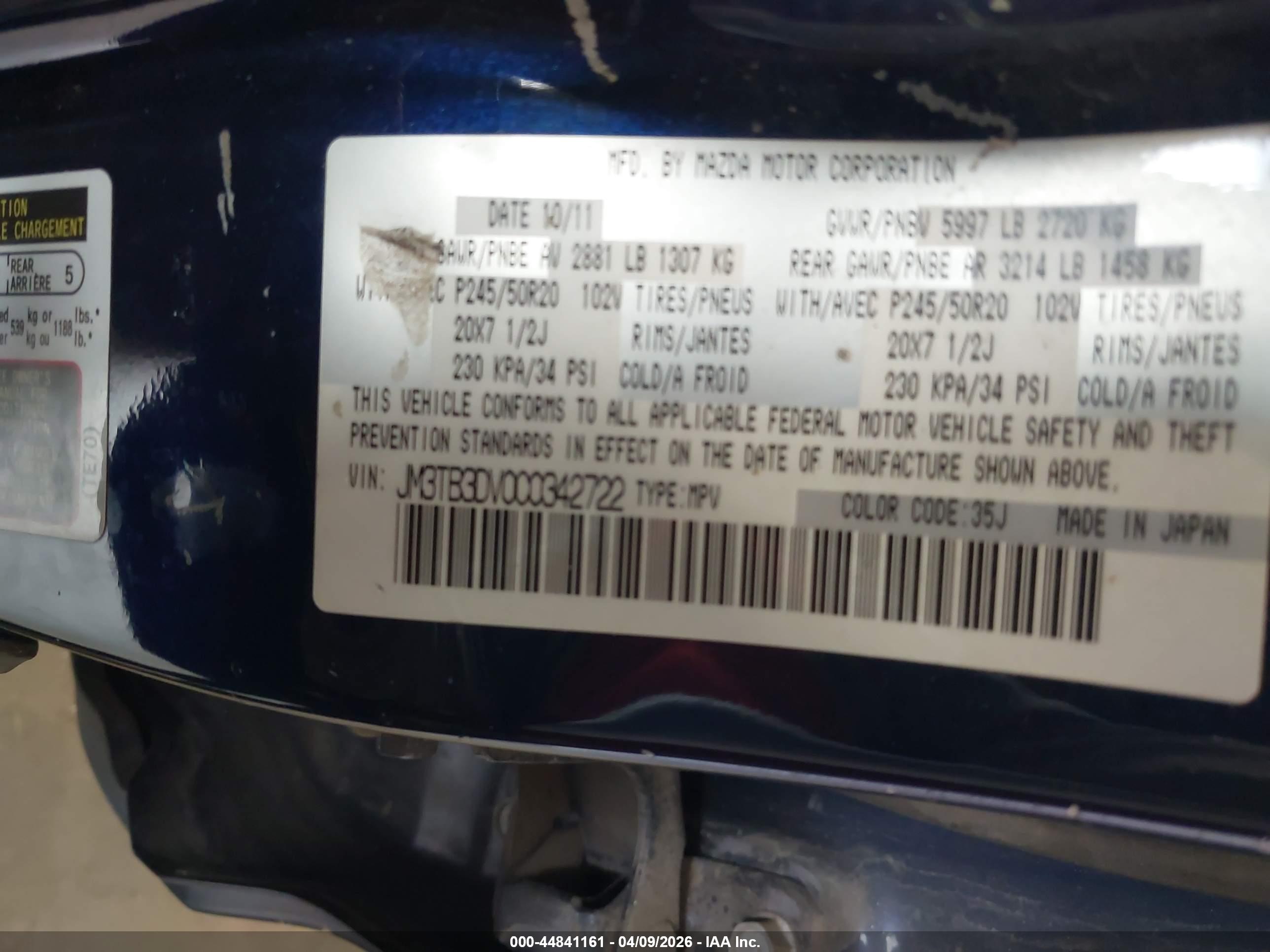 MAZDA CX-9 image 9