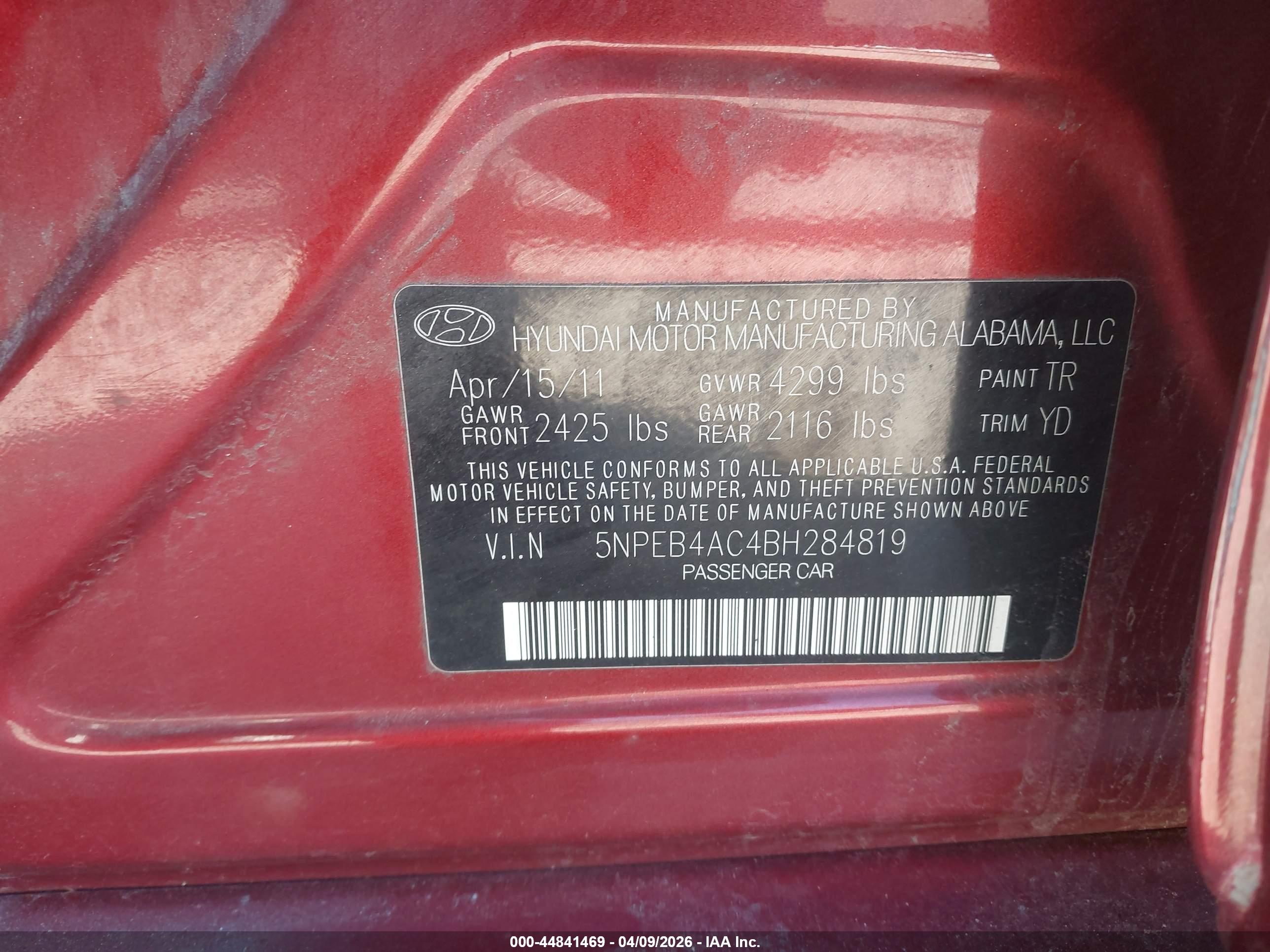 HYUNDAI SONATA image 9