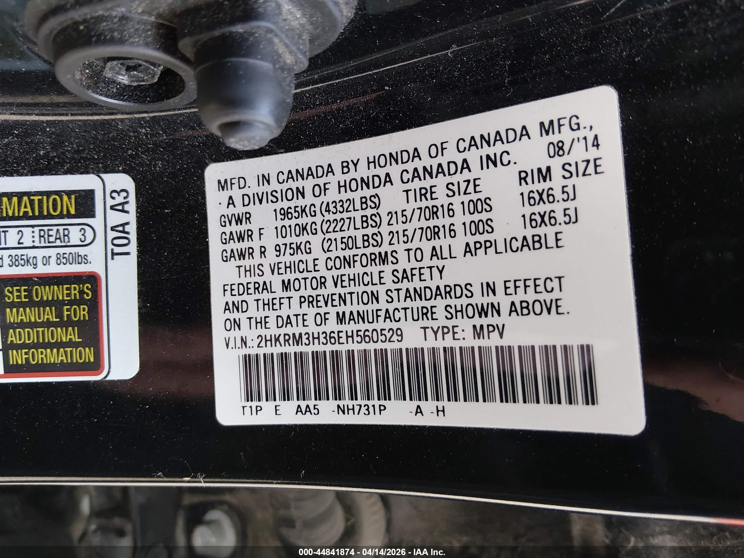 HONDA CR-V image 9