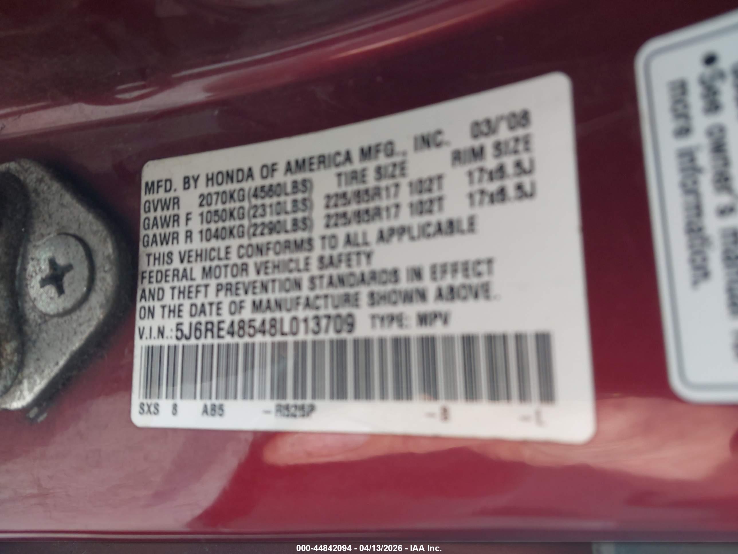 HONDA CR-V image 9