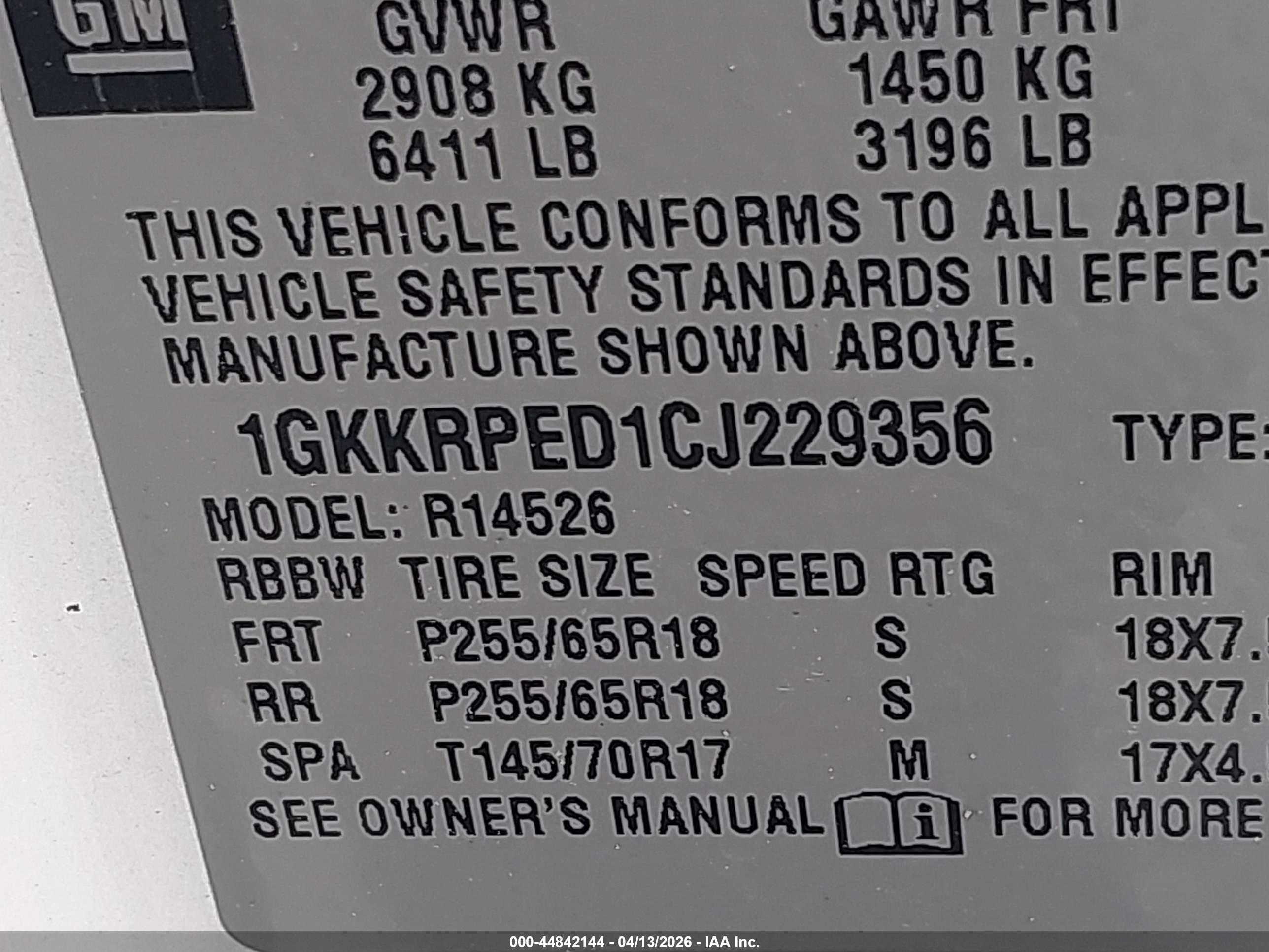 GMC ACADIA image 9