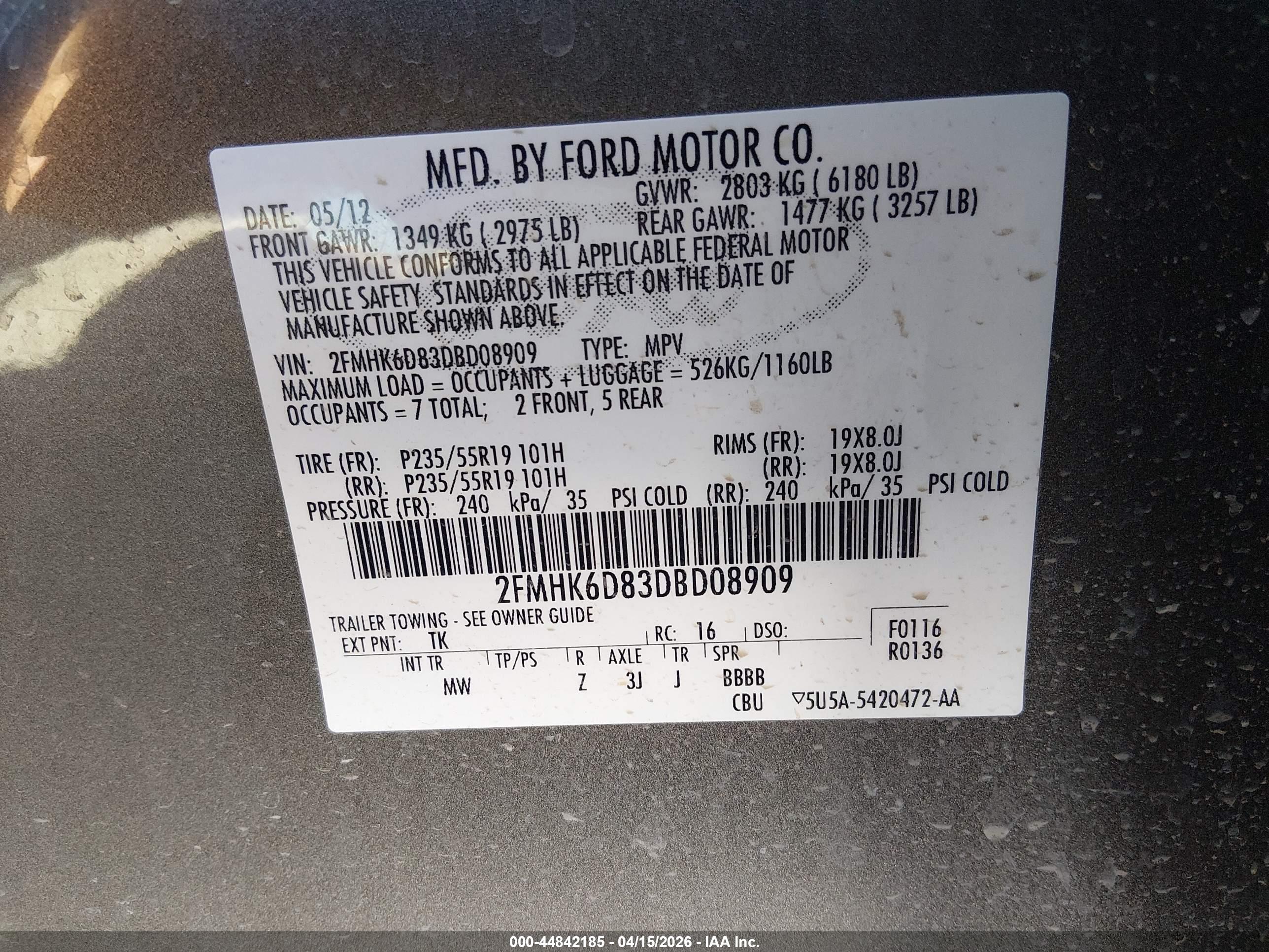FORD FLEX image 9