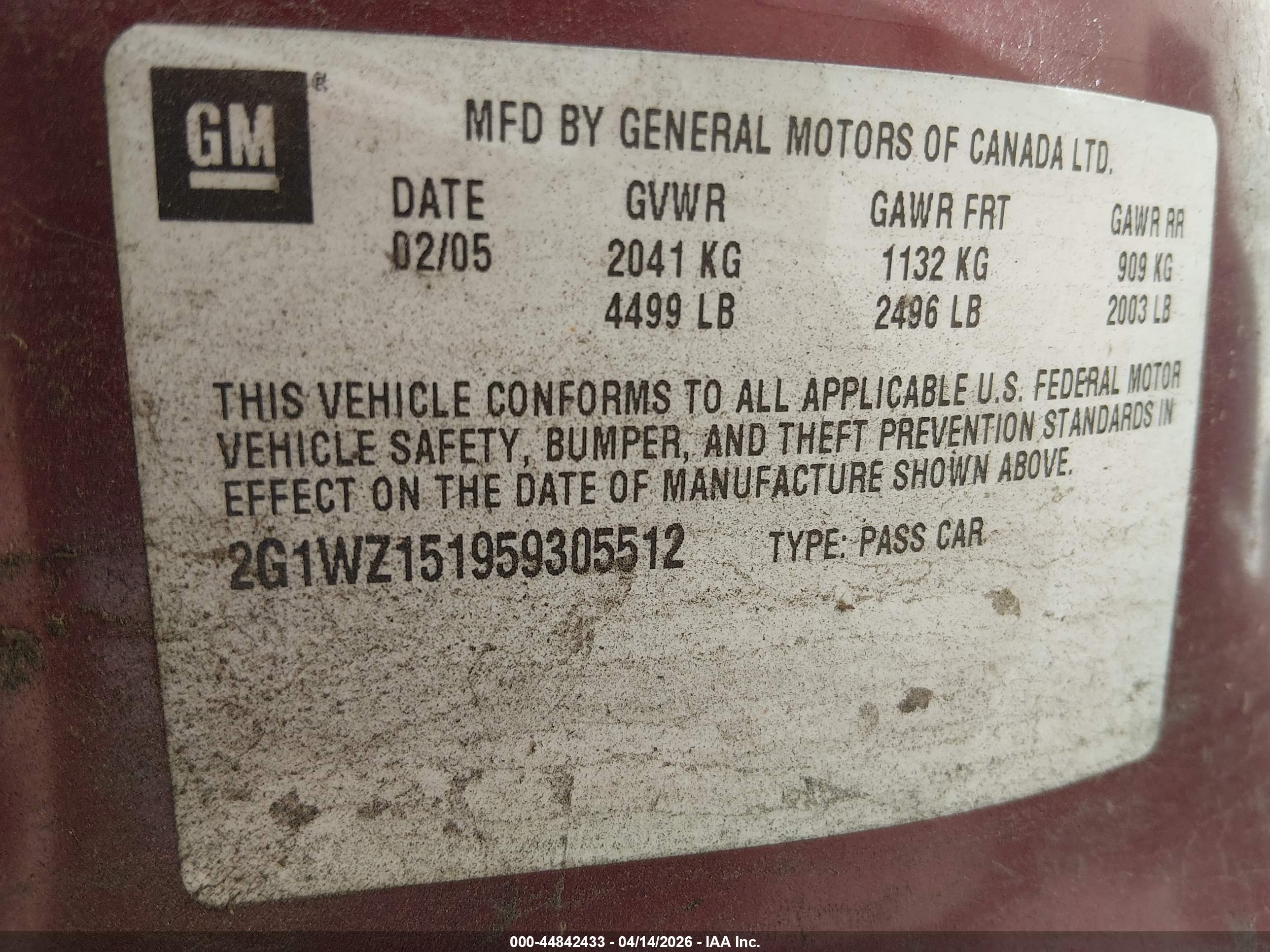 CHEVROLET MONTE image 9