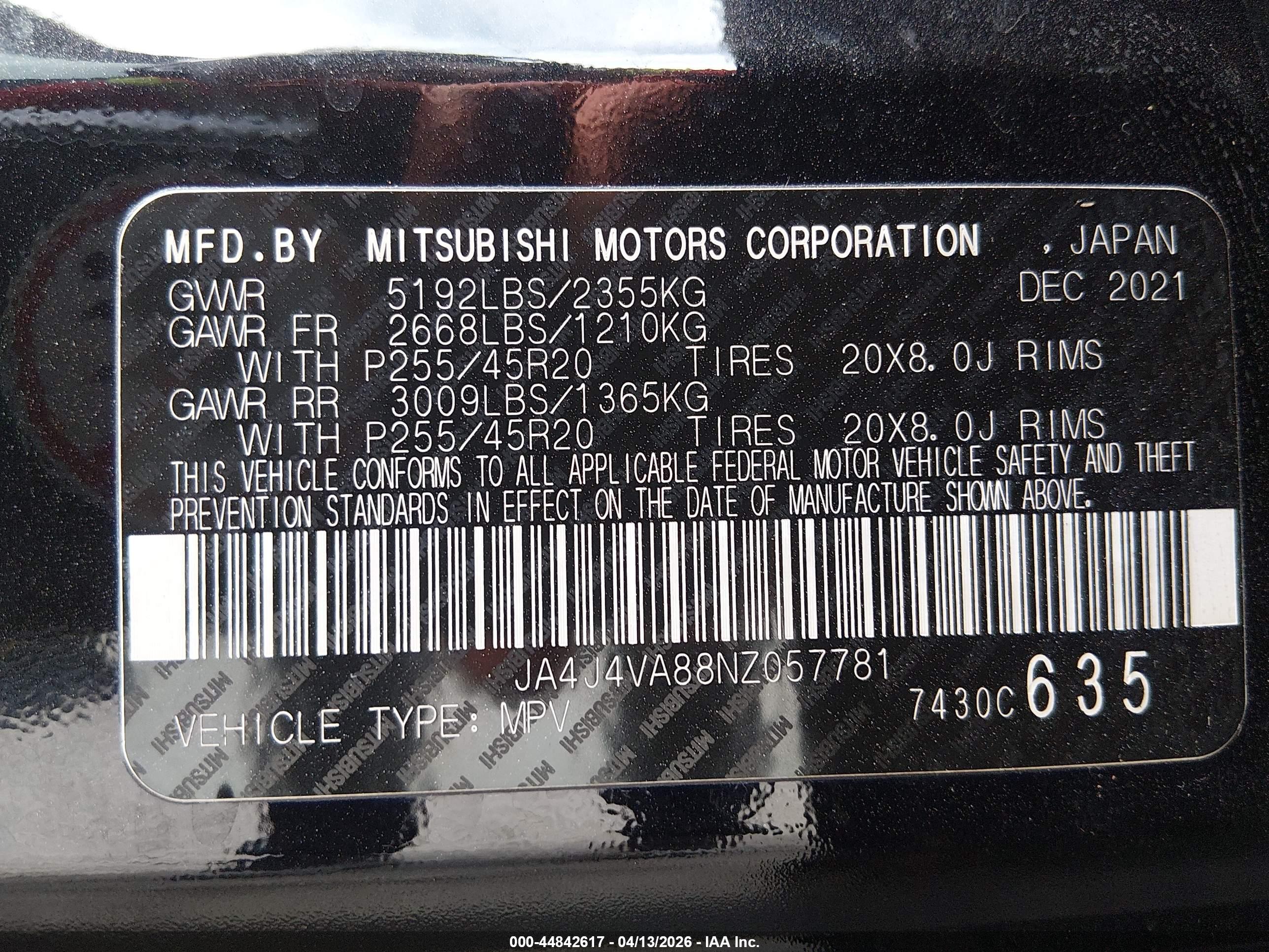 MITSUBISHI OUTLANDER image 9
