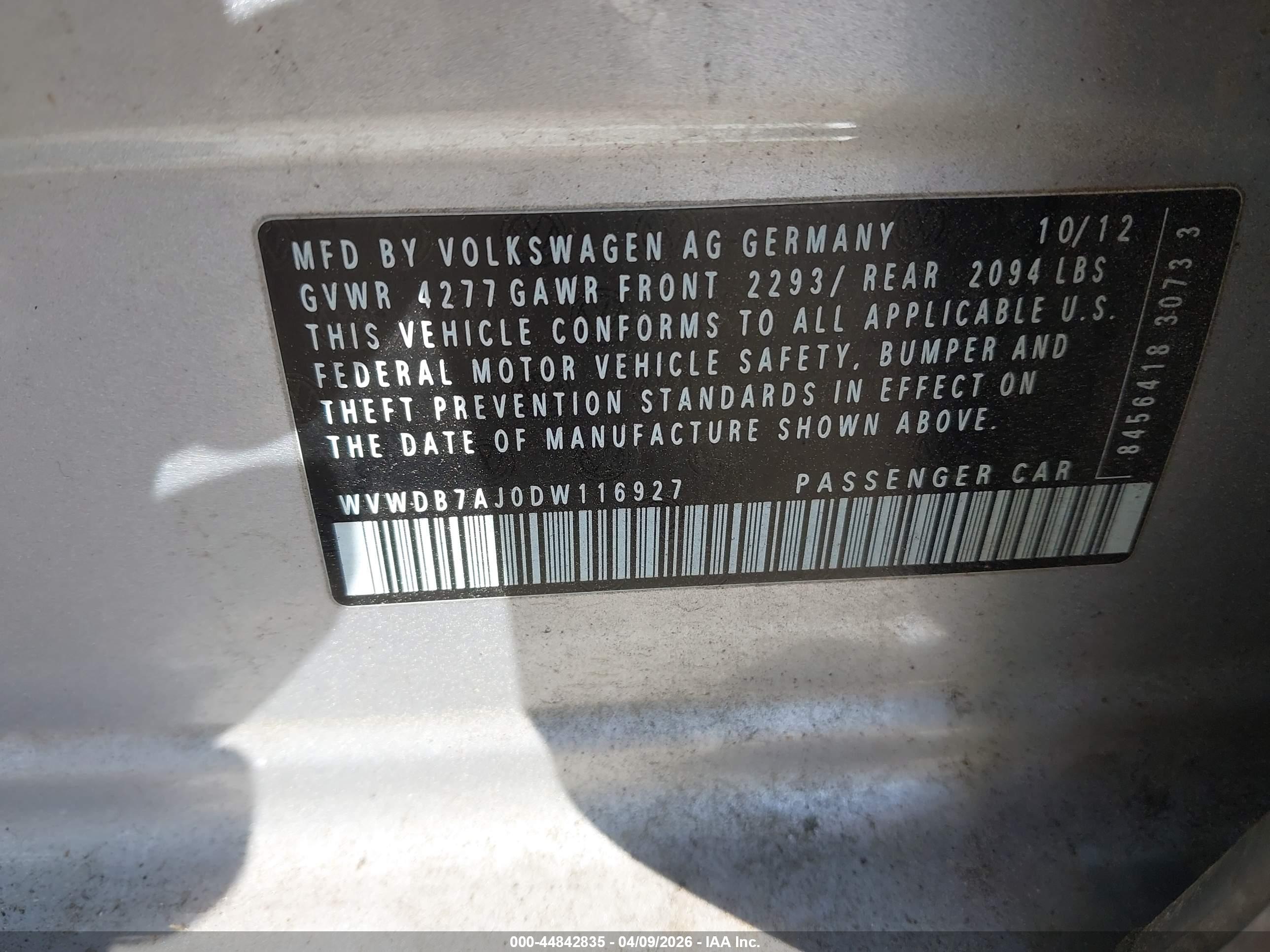 VOLKSWAGEN GOLF image 9
