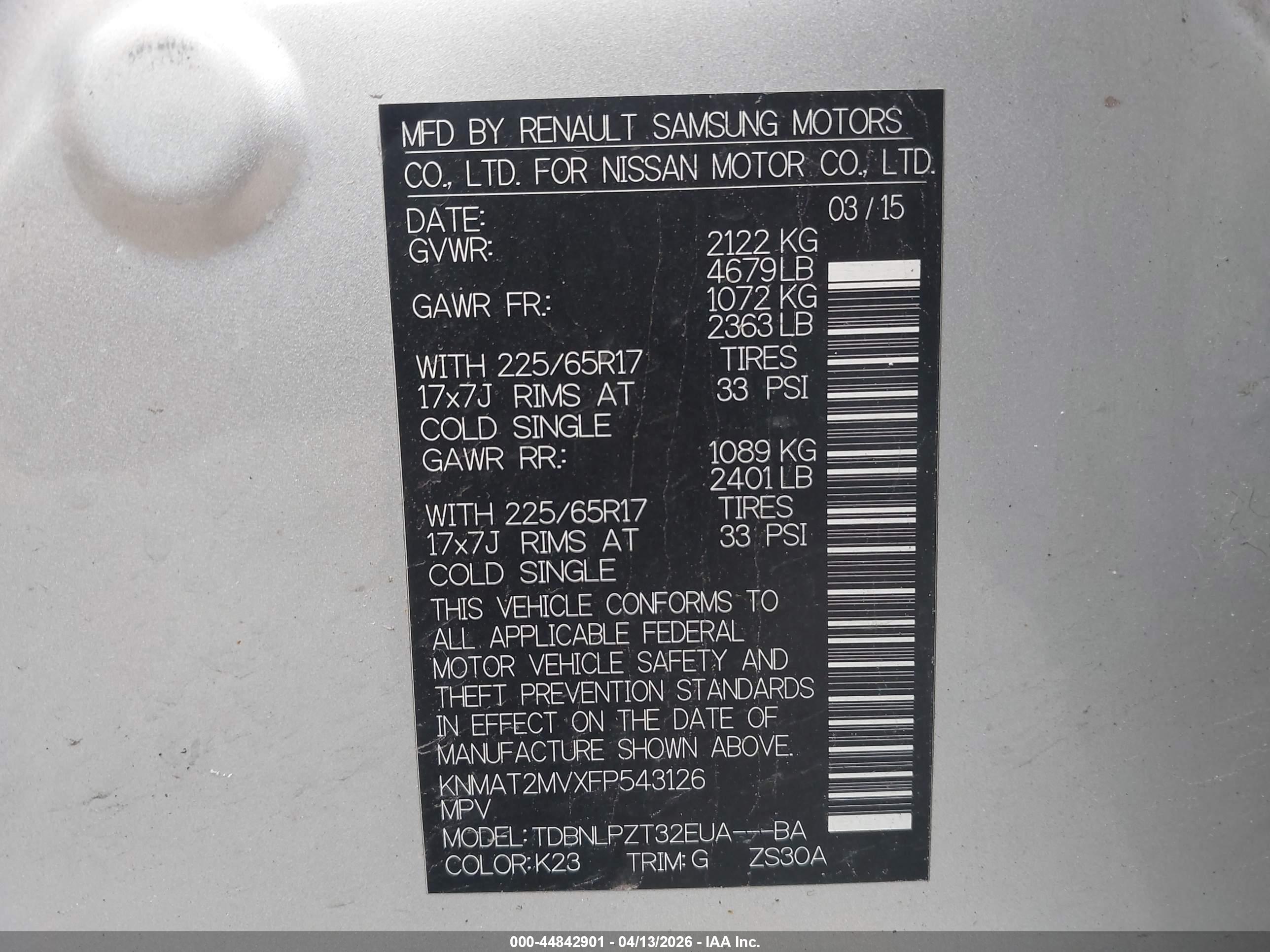 NISSAN ROGUE image 9