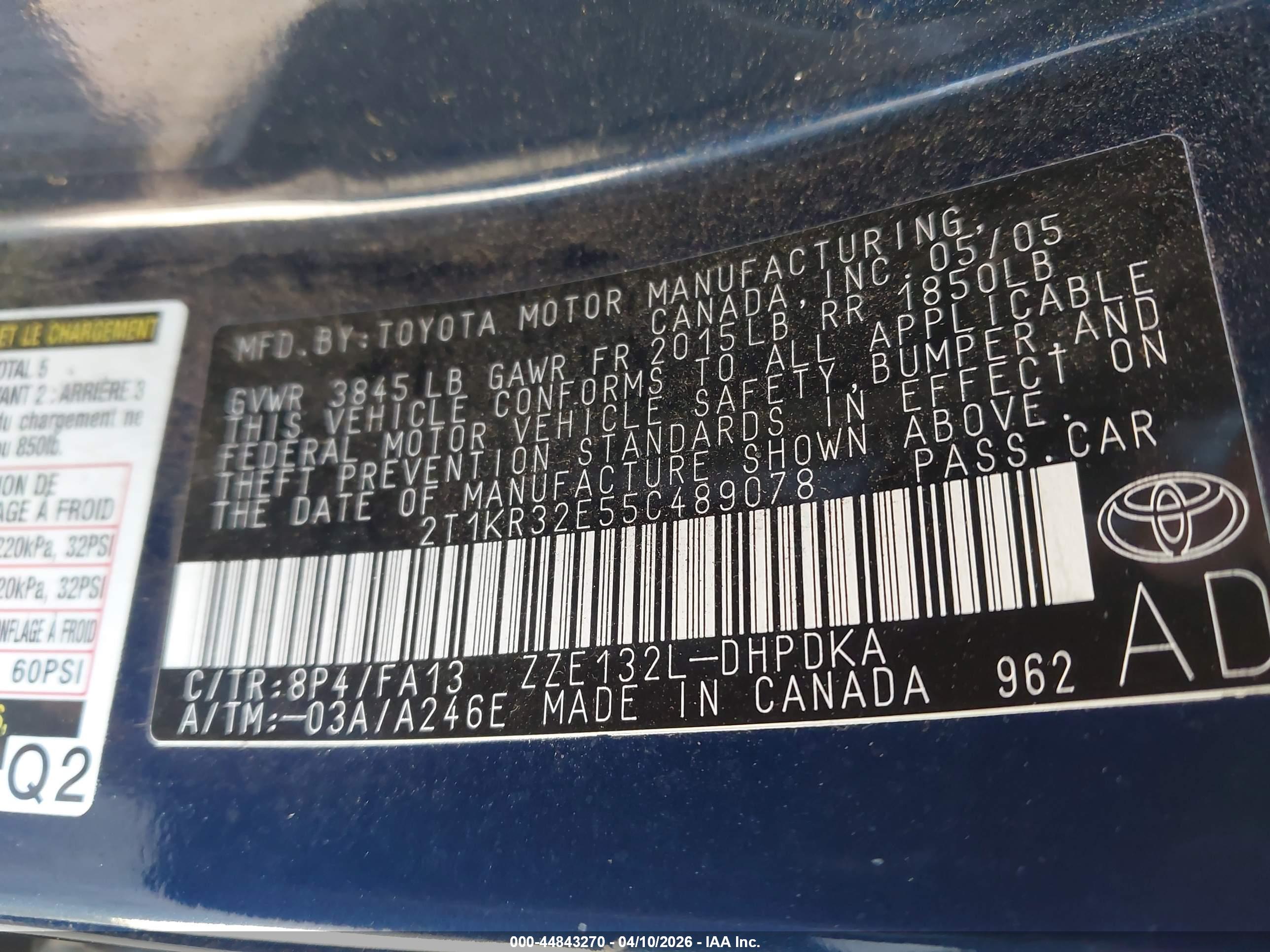 TOYOTA MATRIX image 9