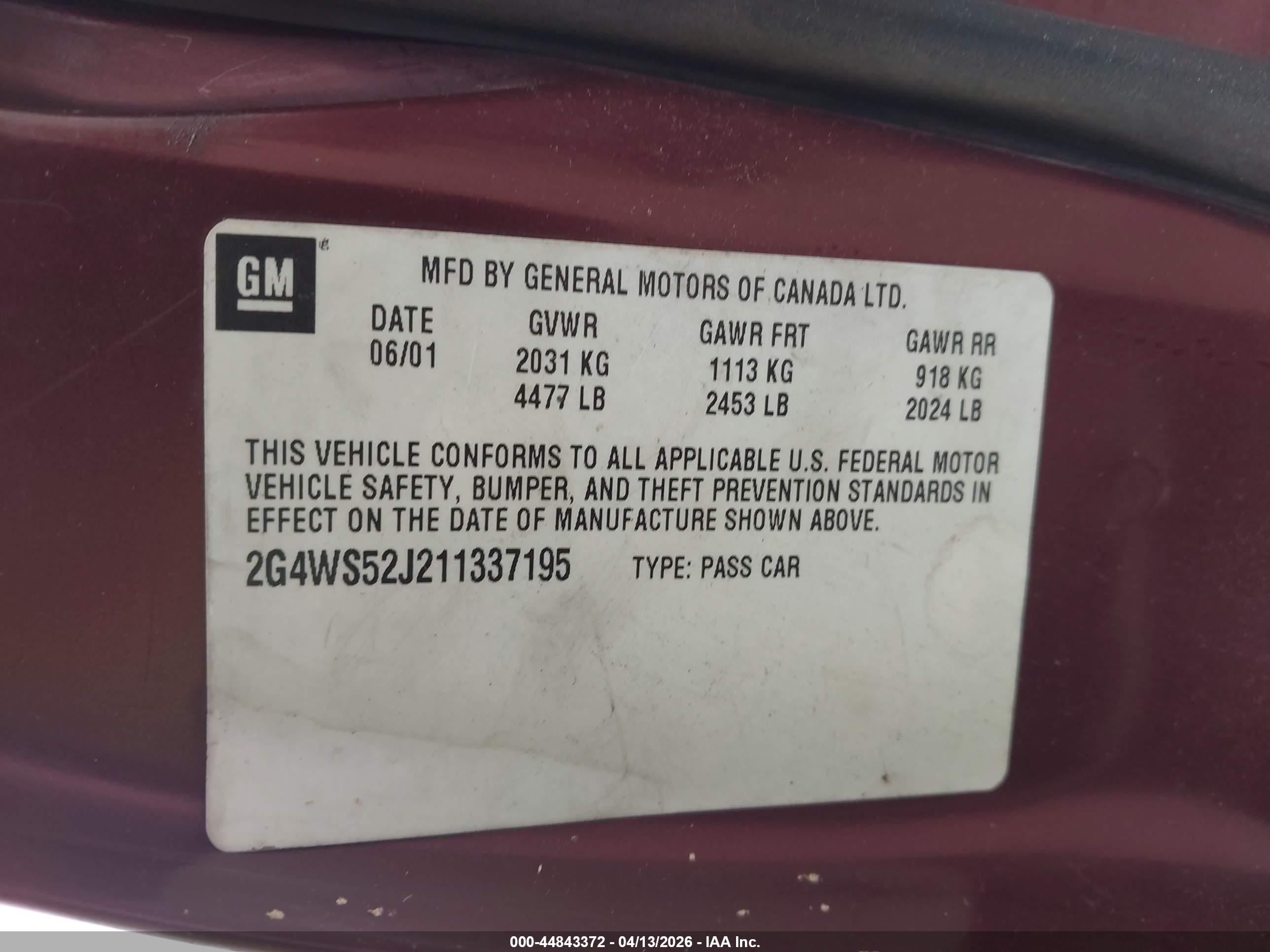 BUICK CENTURY image 9