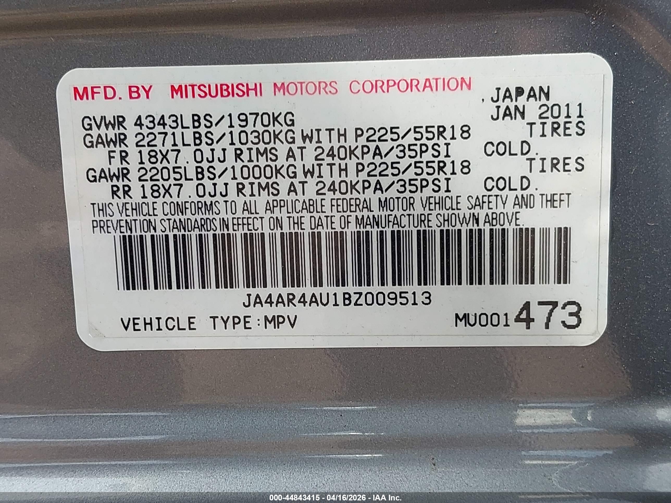 MITSUBISHI OUTLANDER image 9