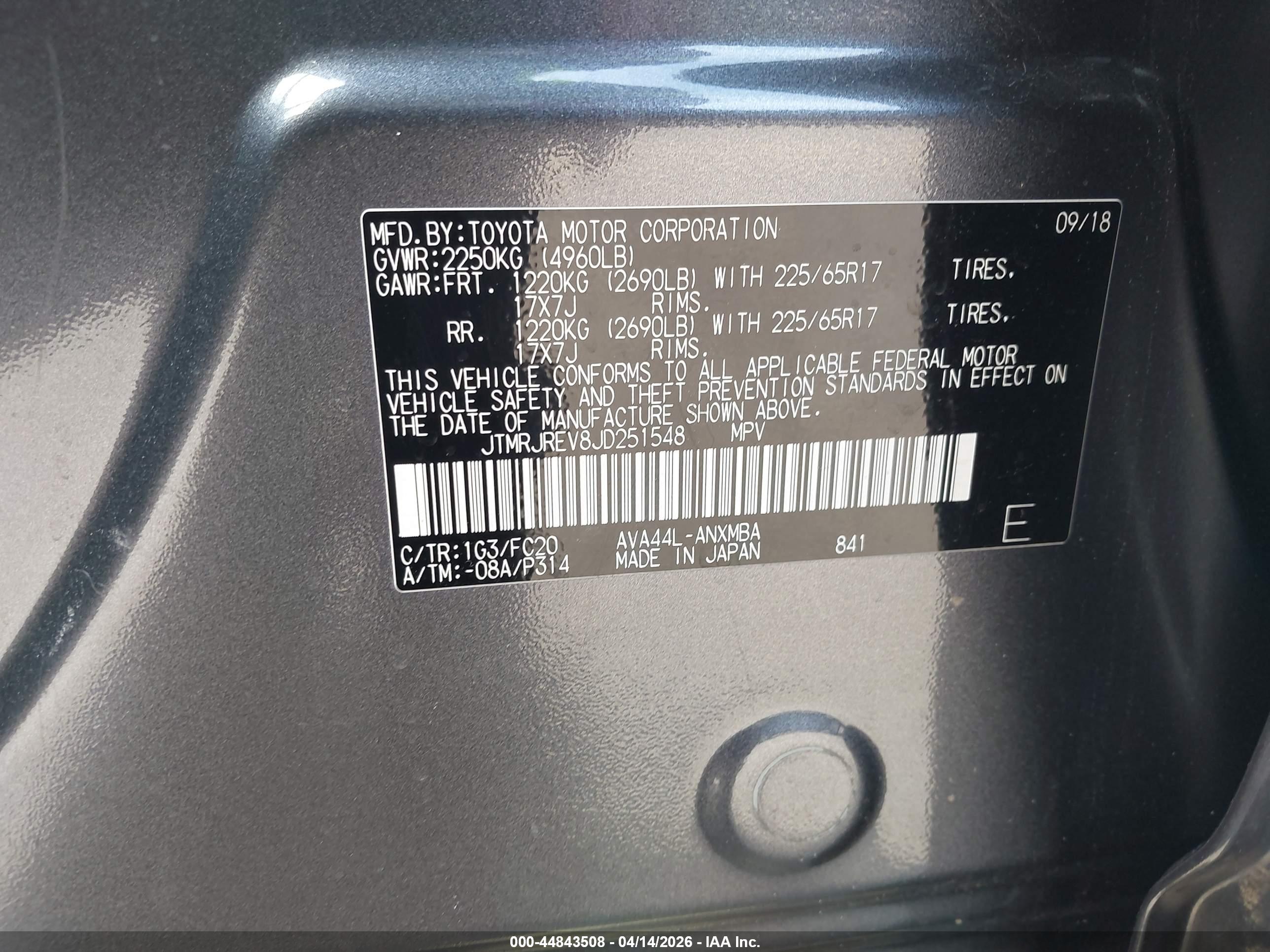 TOYOTA RAV4 image 9