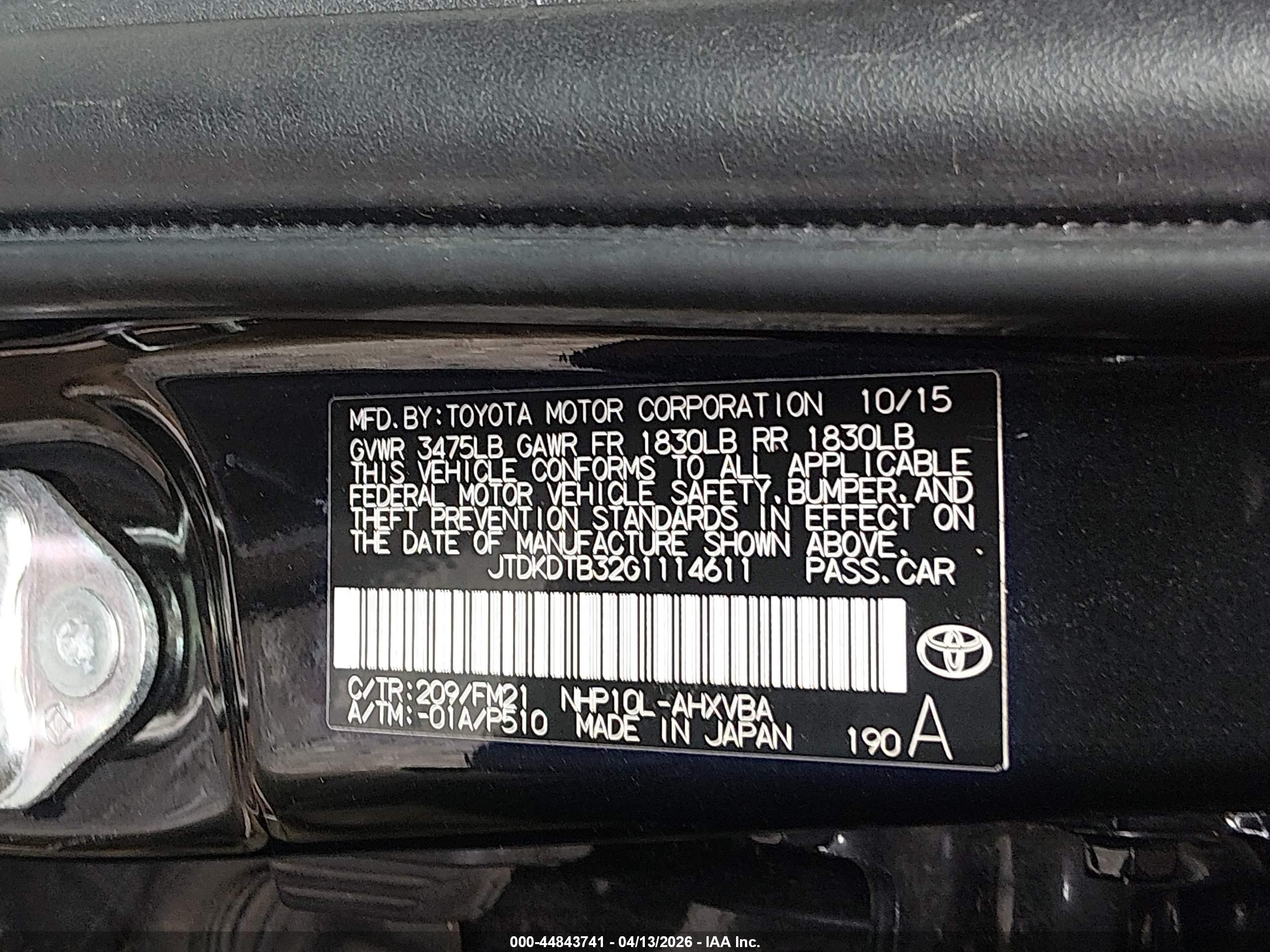 TOYOTA PRIUS image 9