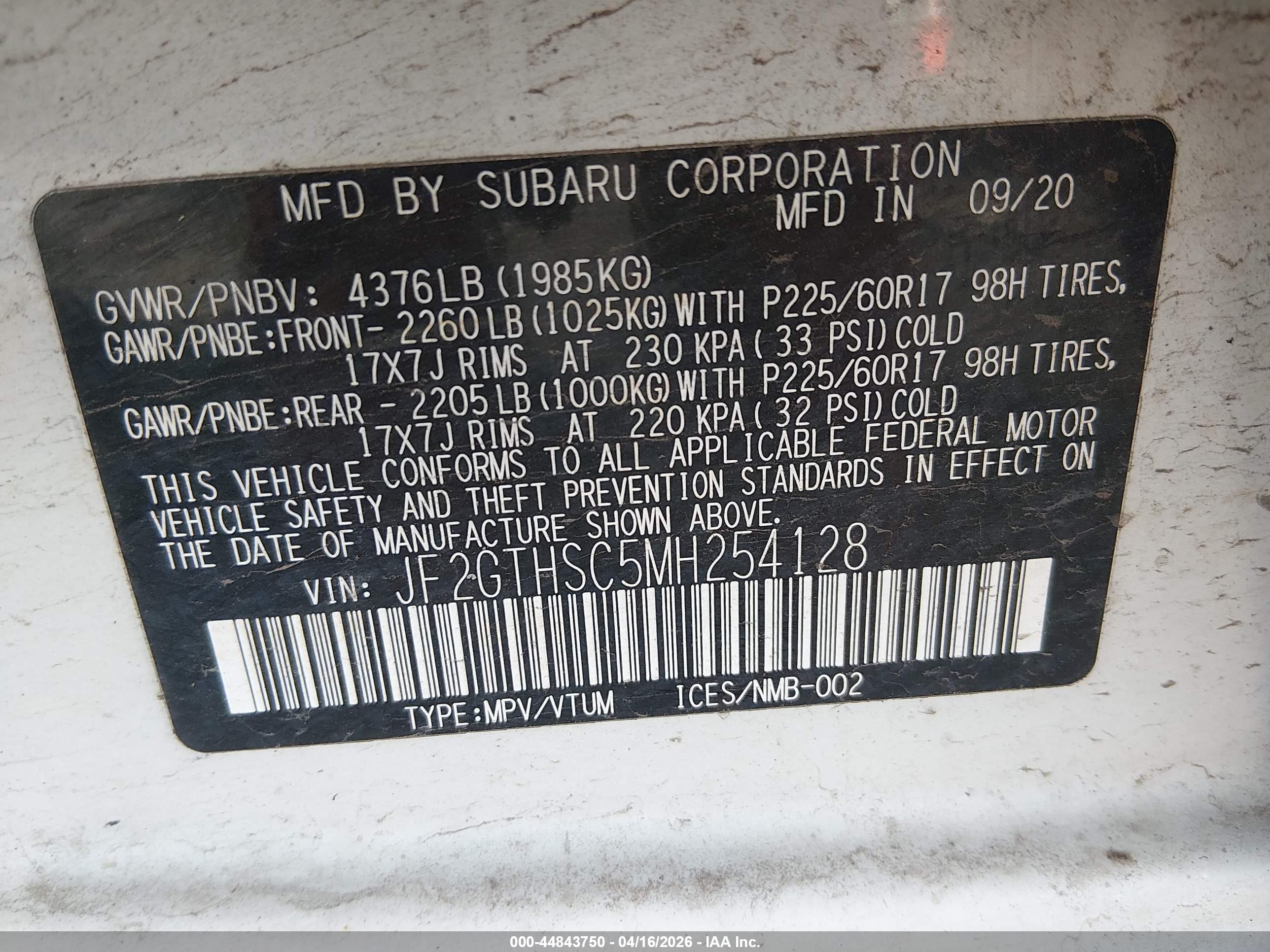 SUBARU CROSSTREK image 9