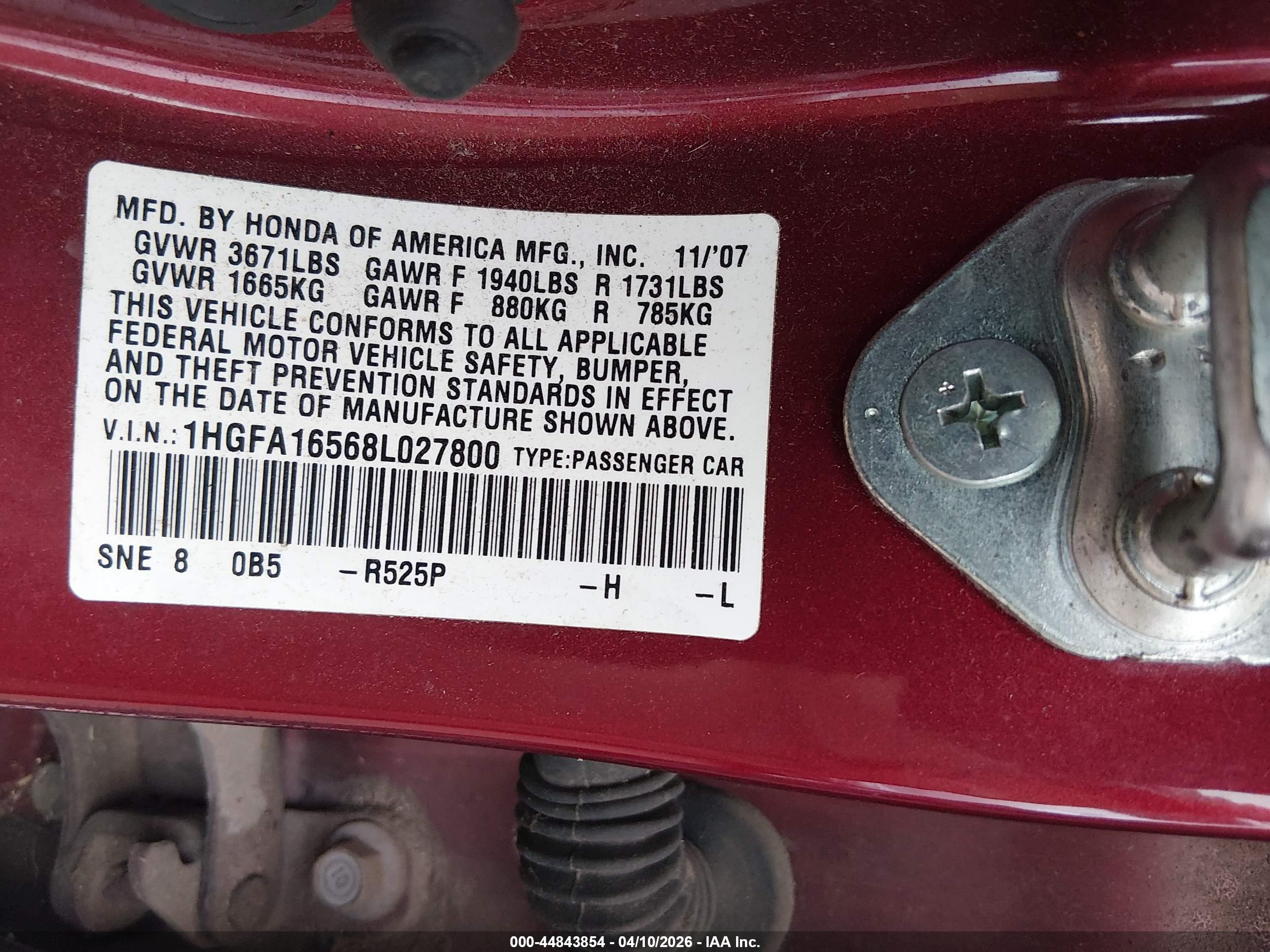 HONDA CIVIC image 9