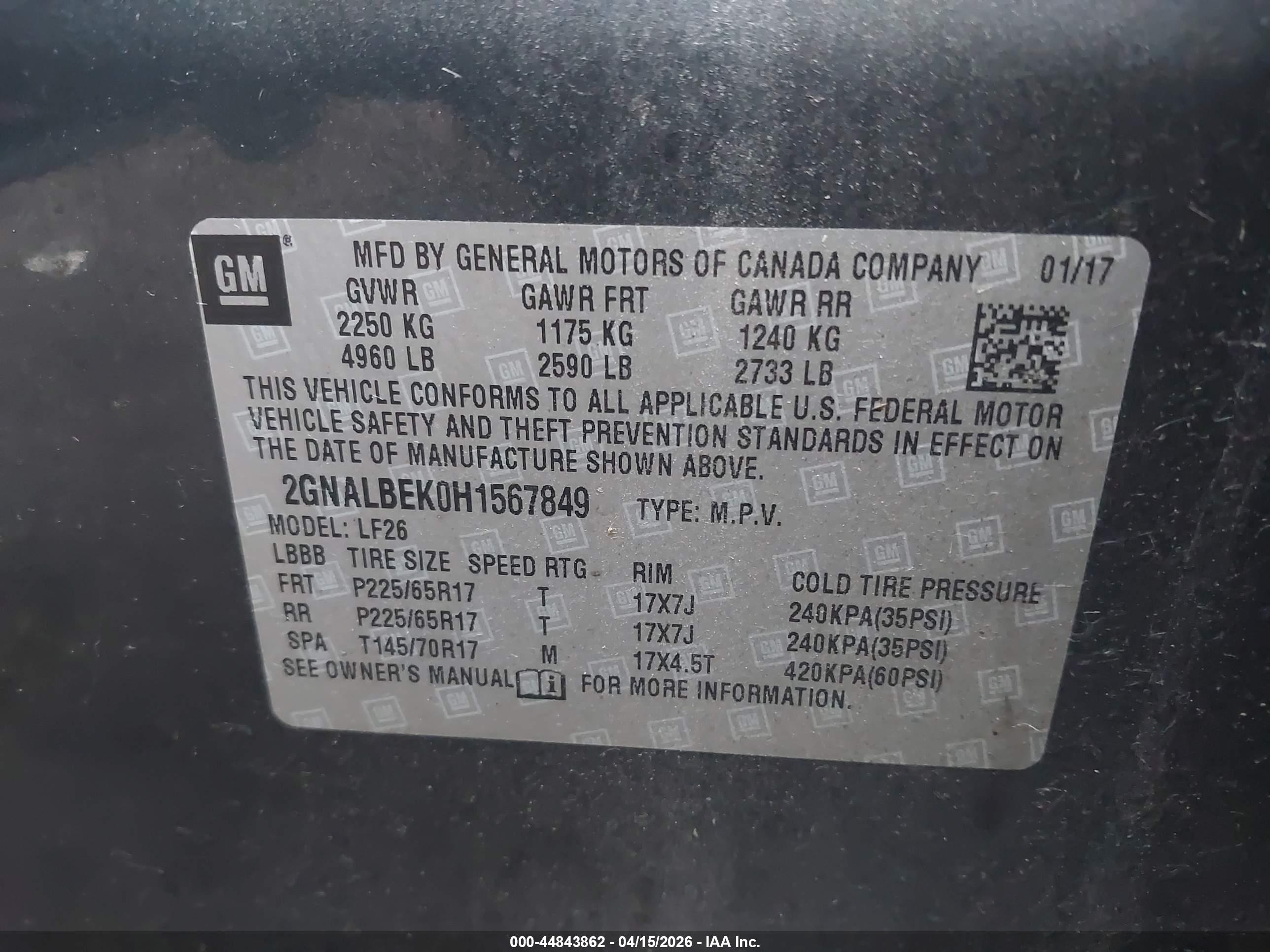 CHEVROLET EQUINOX image 9