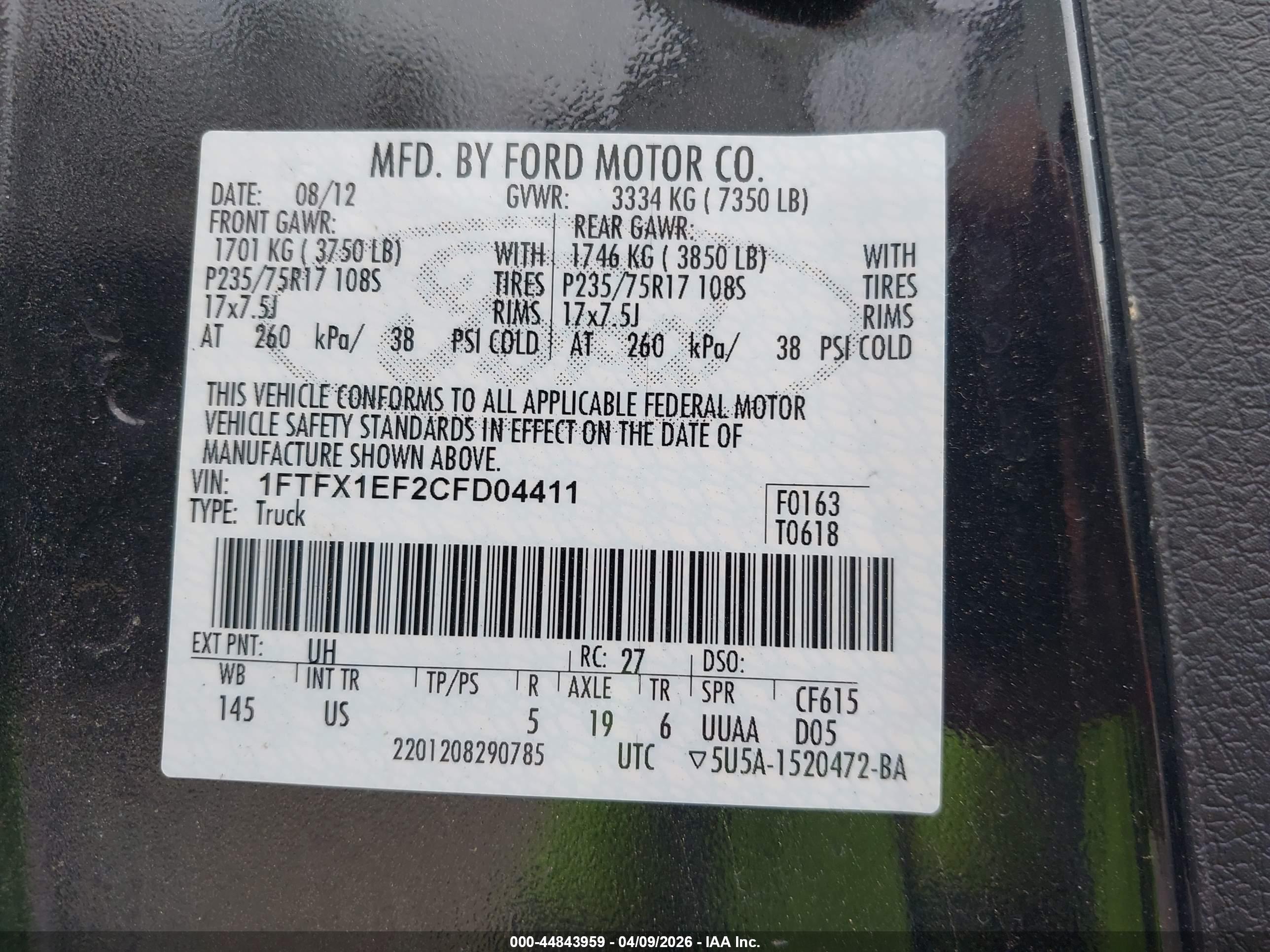 FORD F-150 image 9