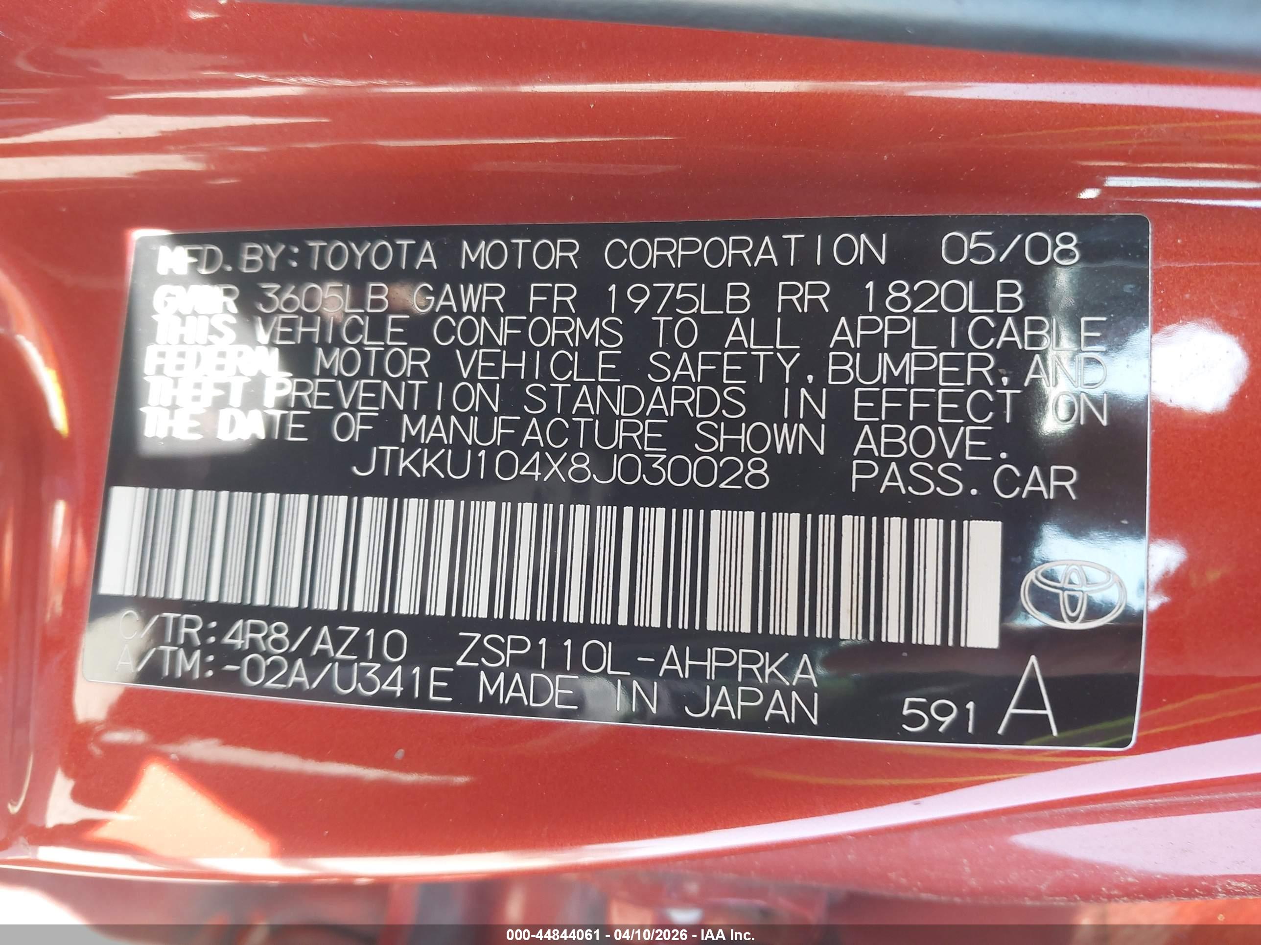 SCION XD image 9