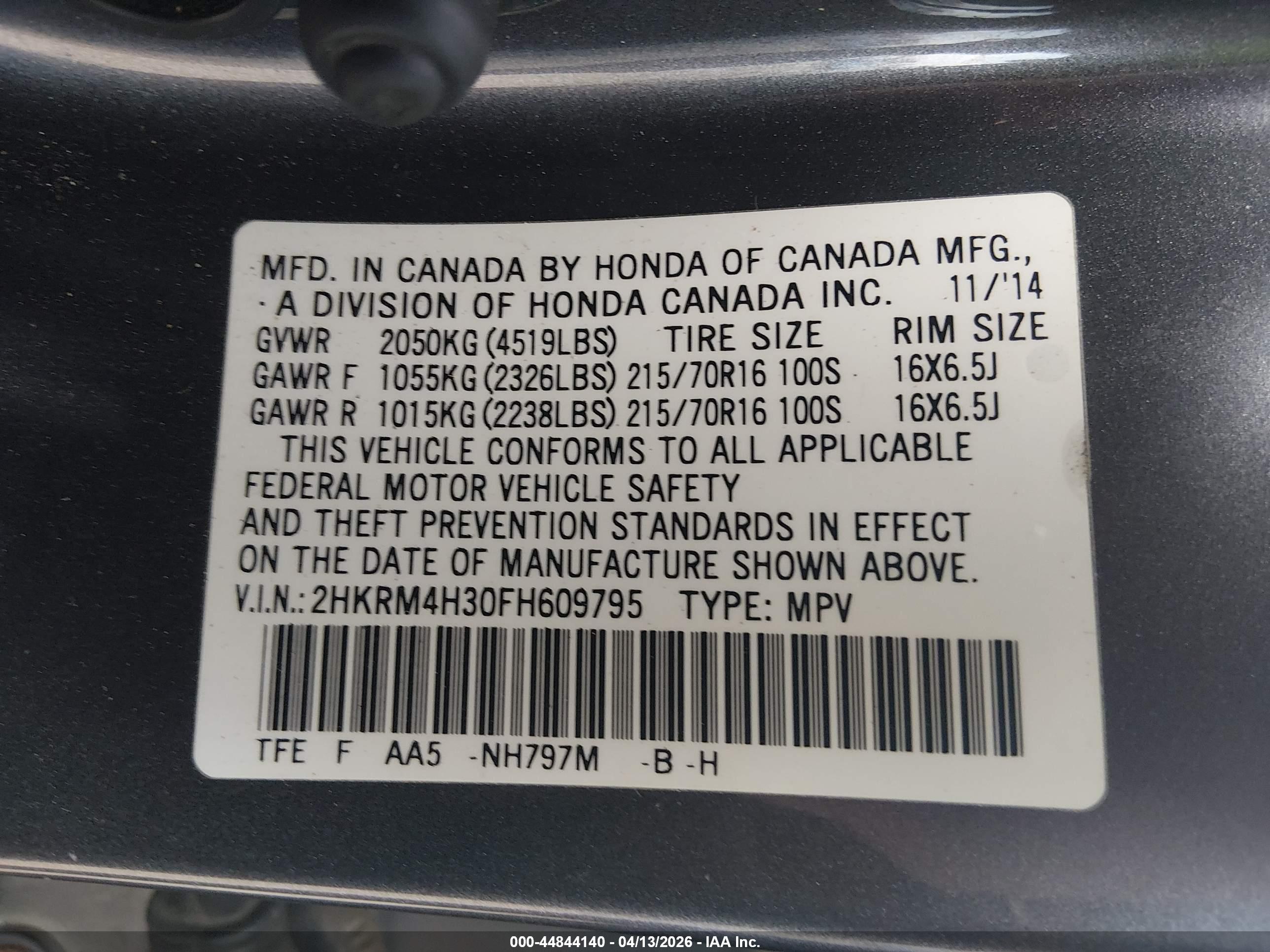 HONDA CR-V image 9
