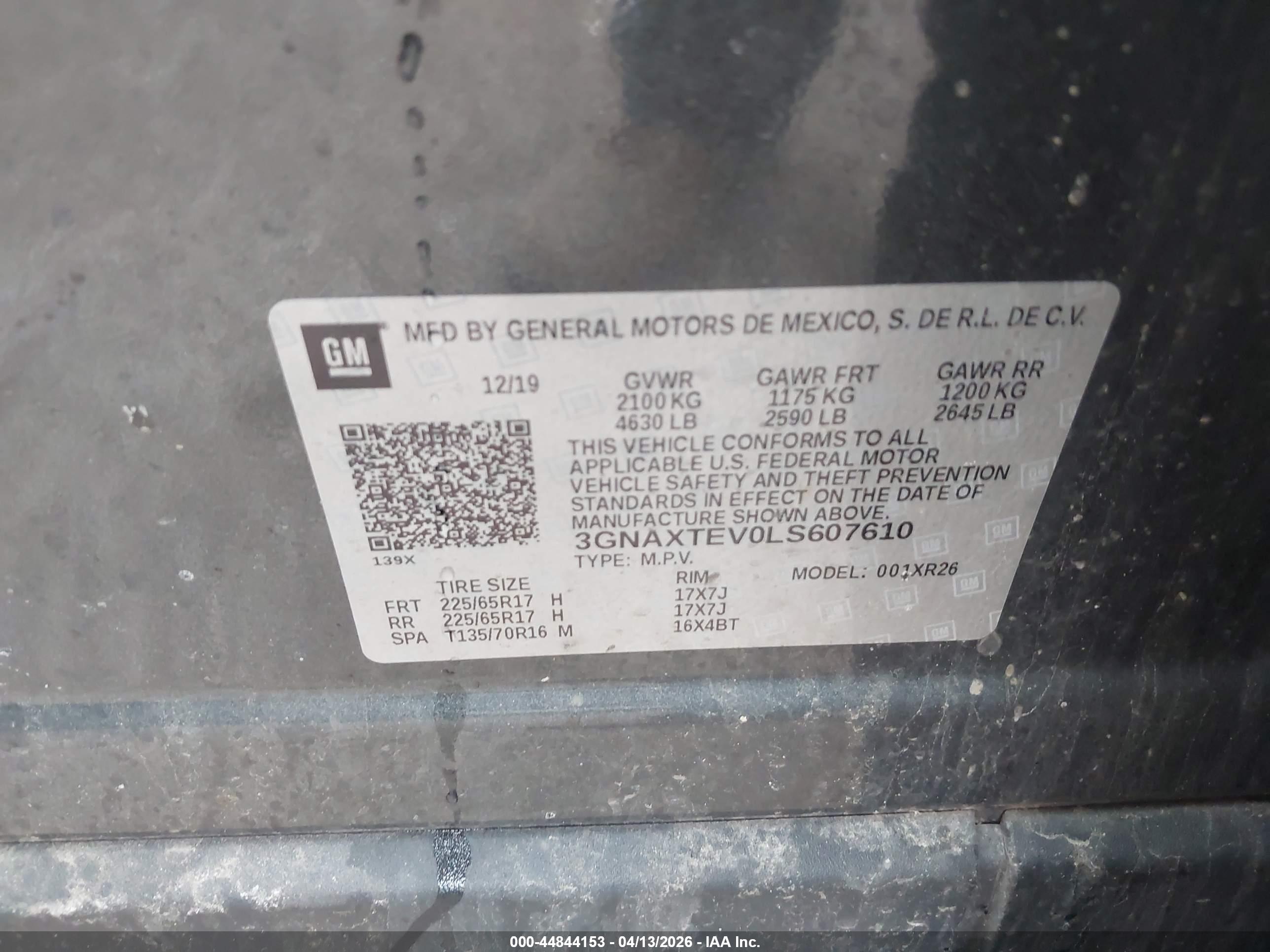 CHEVROLET EQUINOX image 9