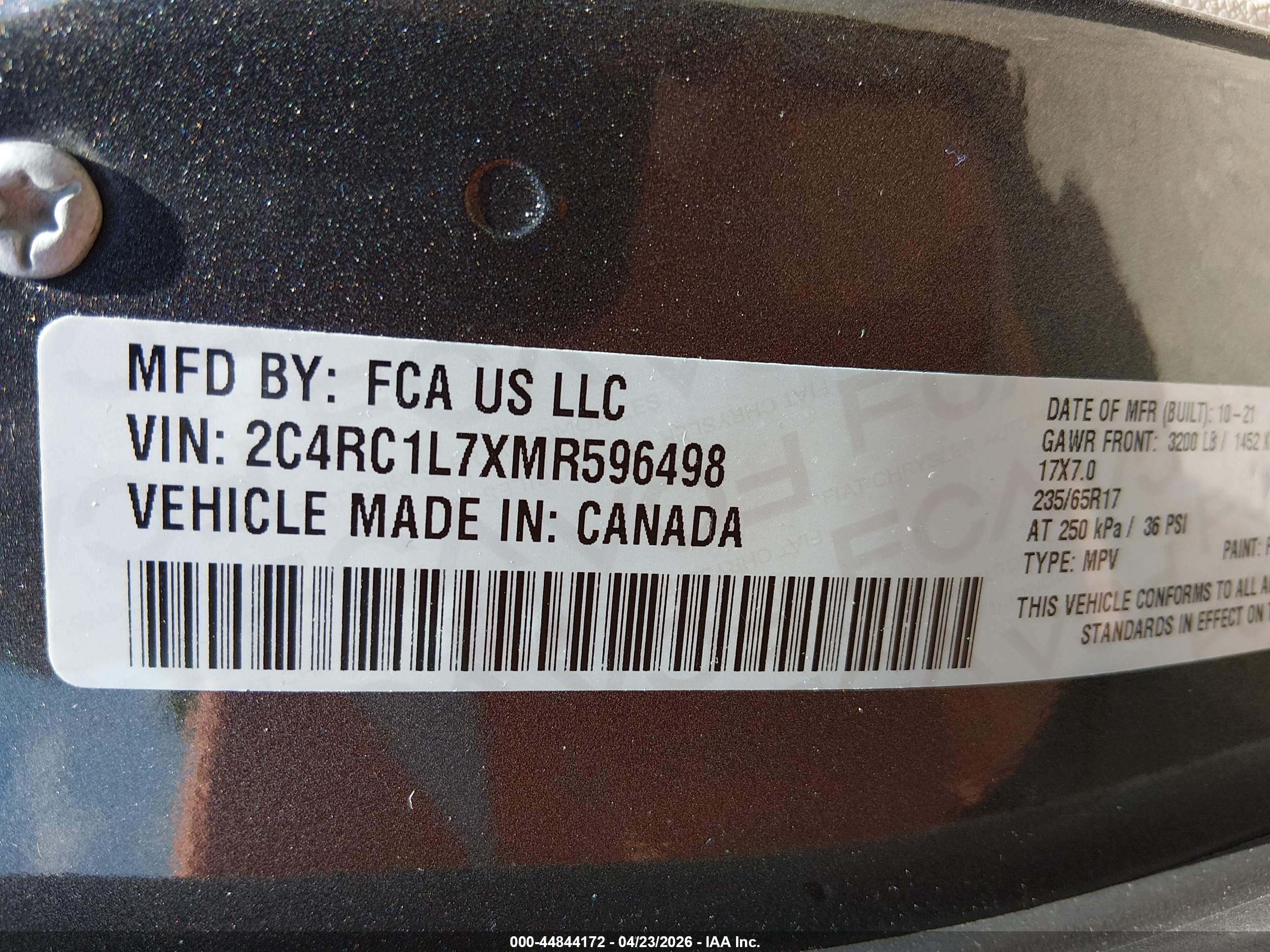 CHRYSLER PACIFICA image 9