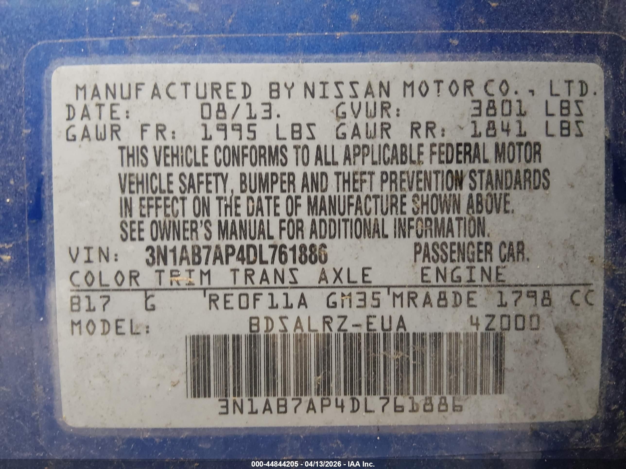 NISSAN SENTRA image 9