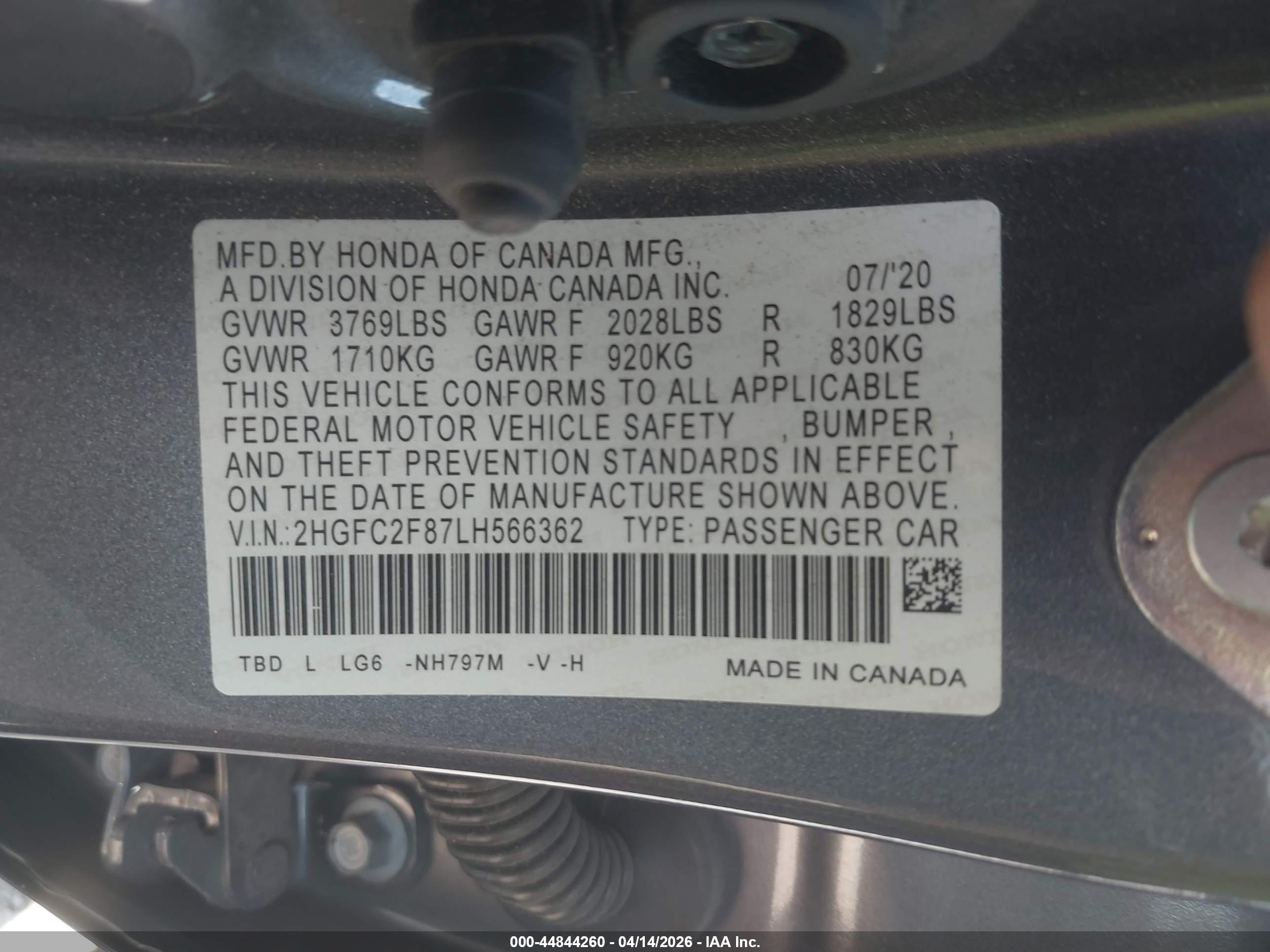 HONDA CIVIC image 9