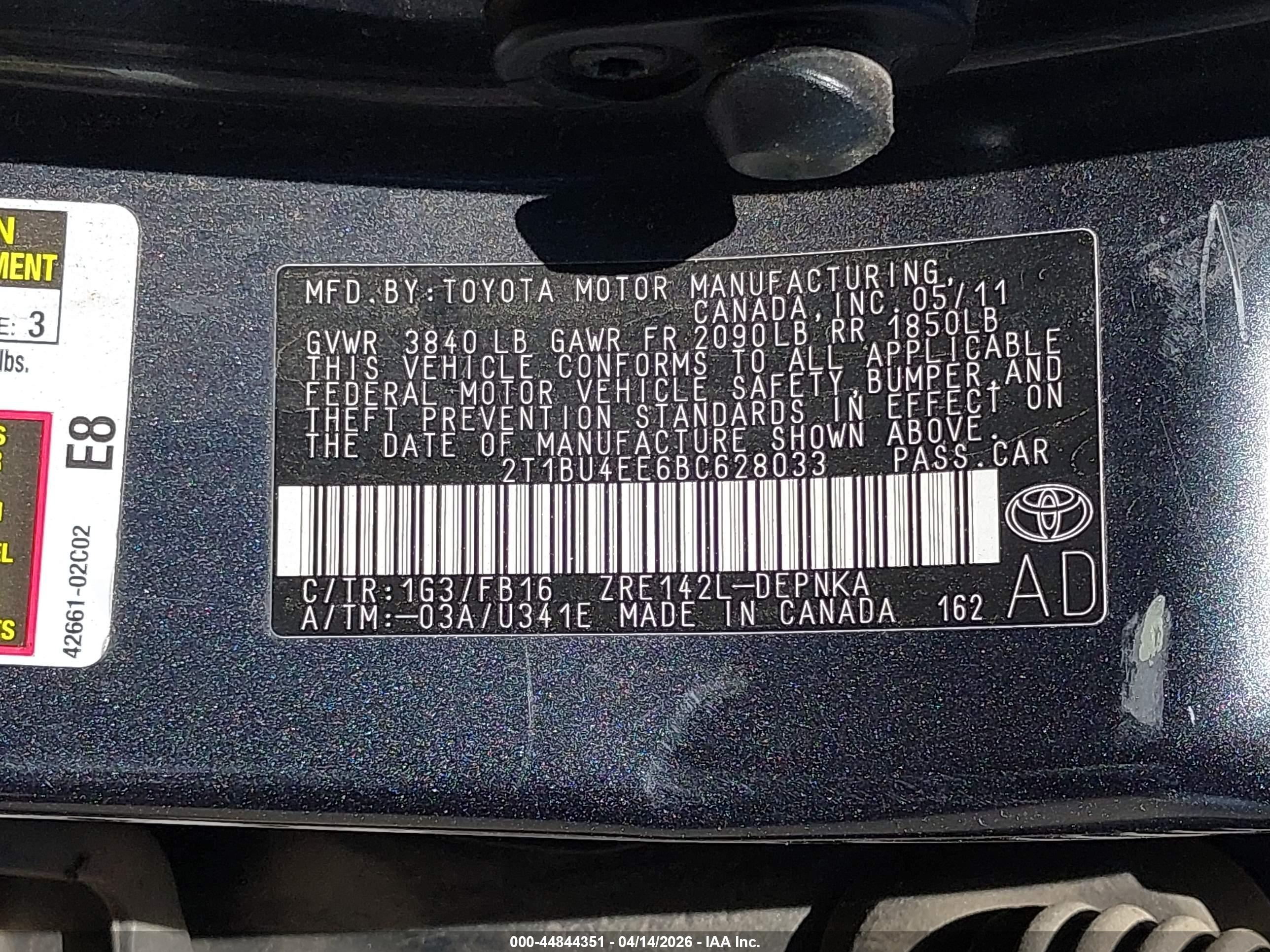 TOYOTA COROLLA image 9
