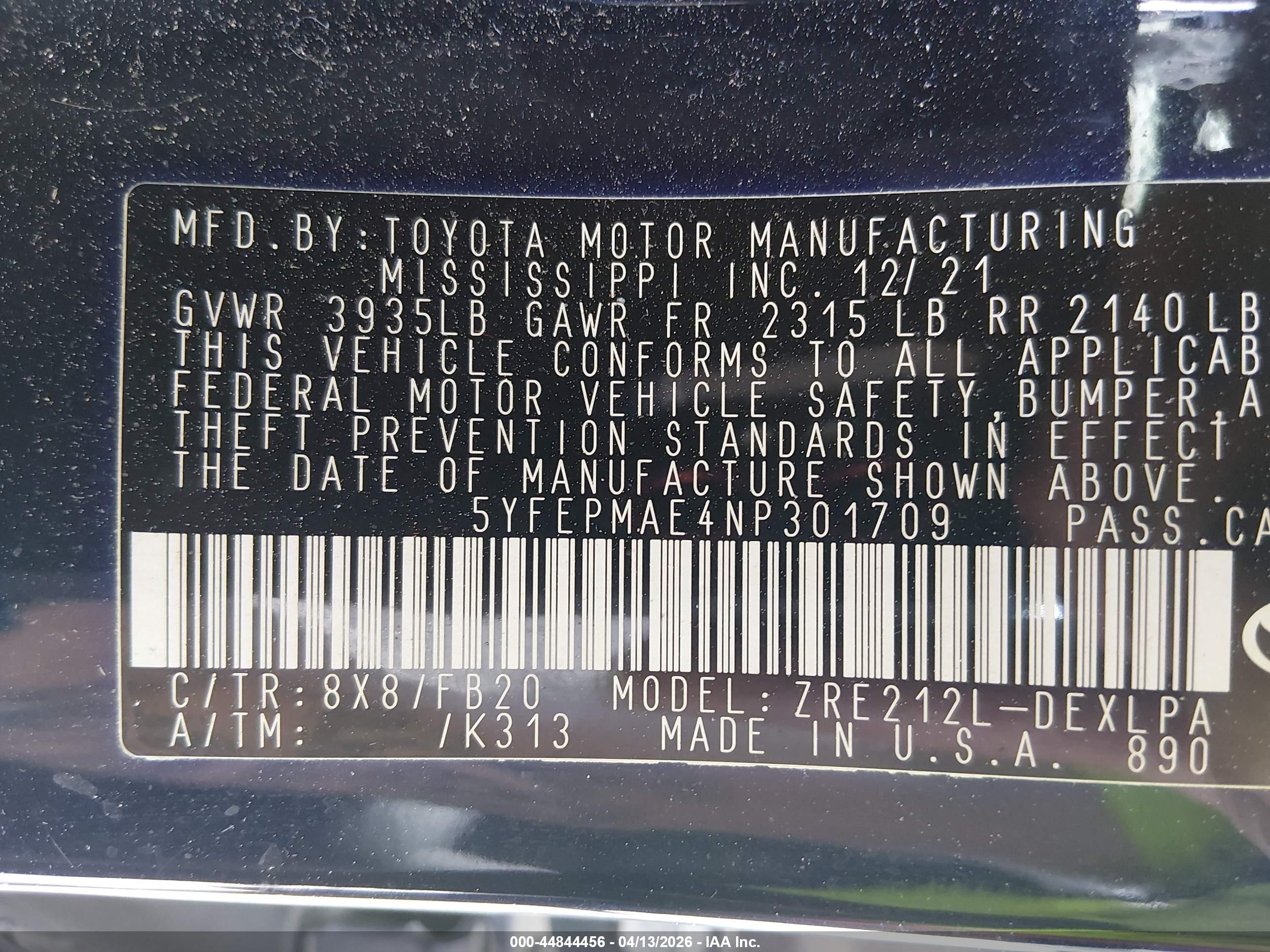 TOYOTA COROLLA image 9