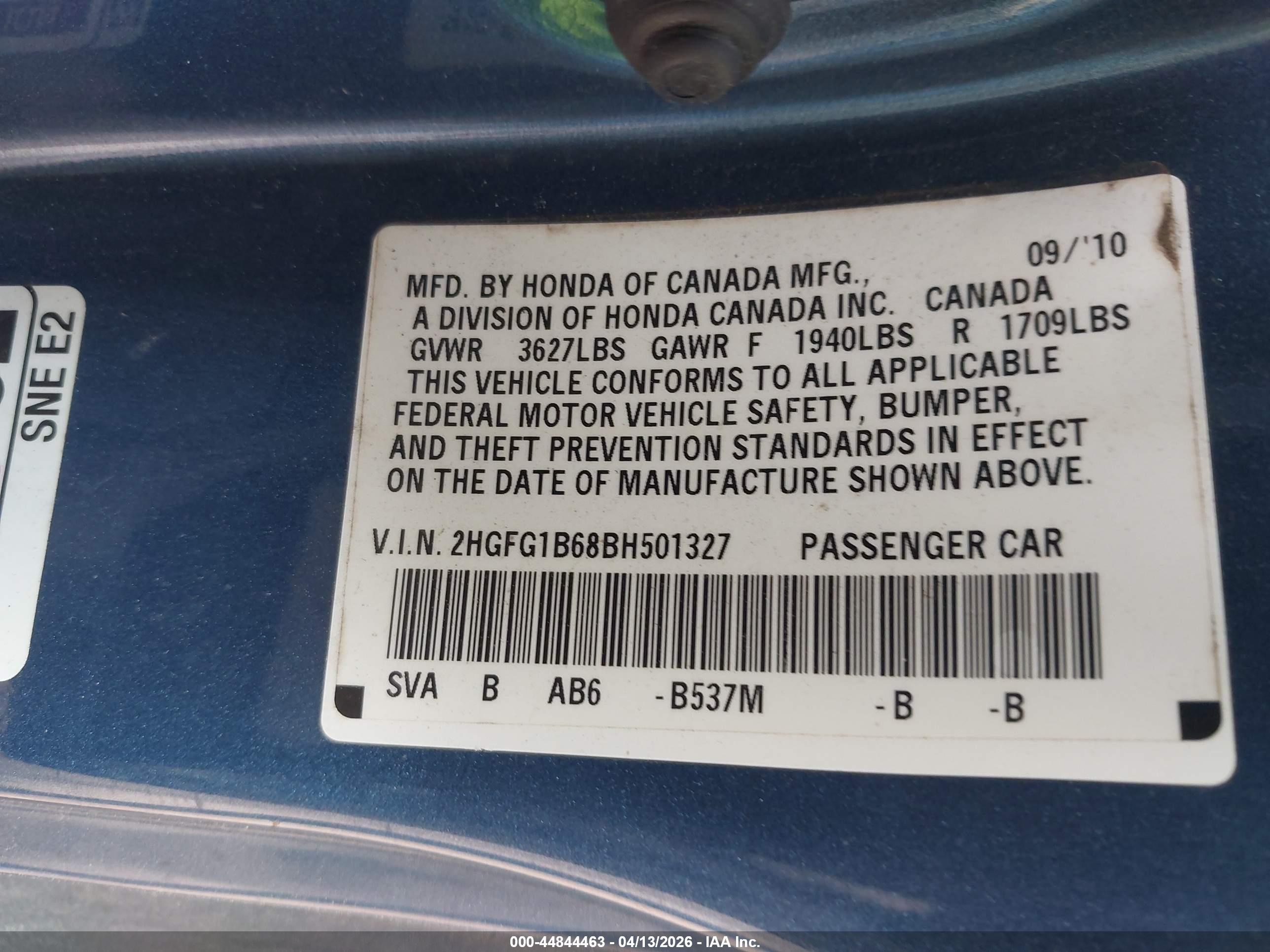 HONDA CIVIC image 9