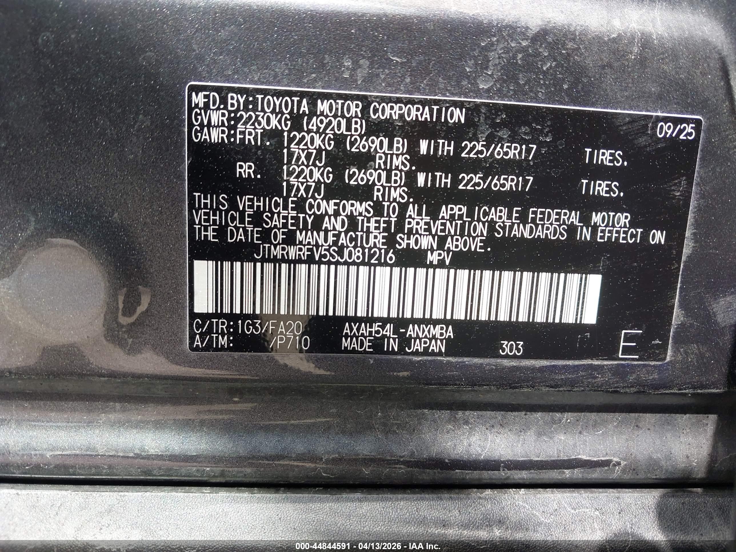 TOYOTA RAV4 image 9