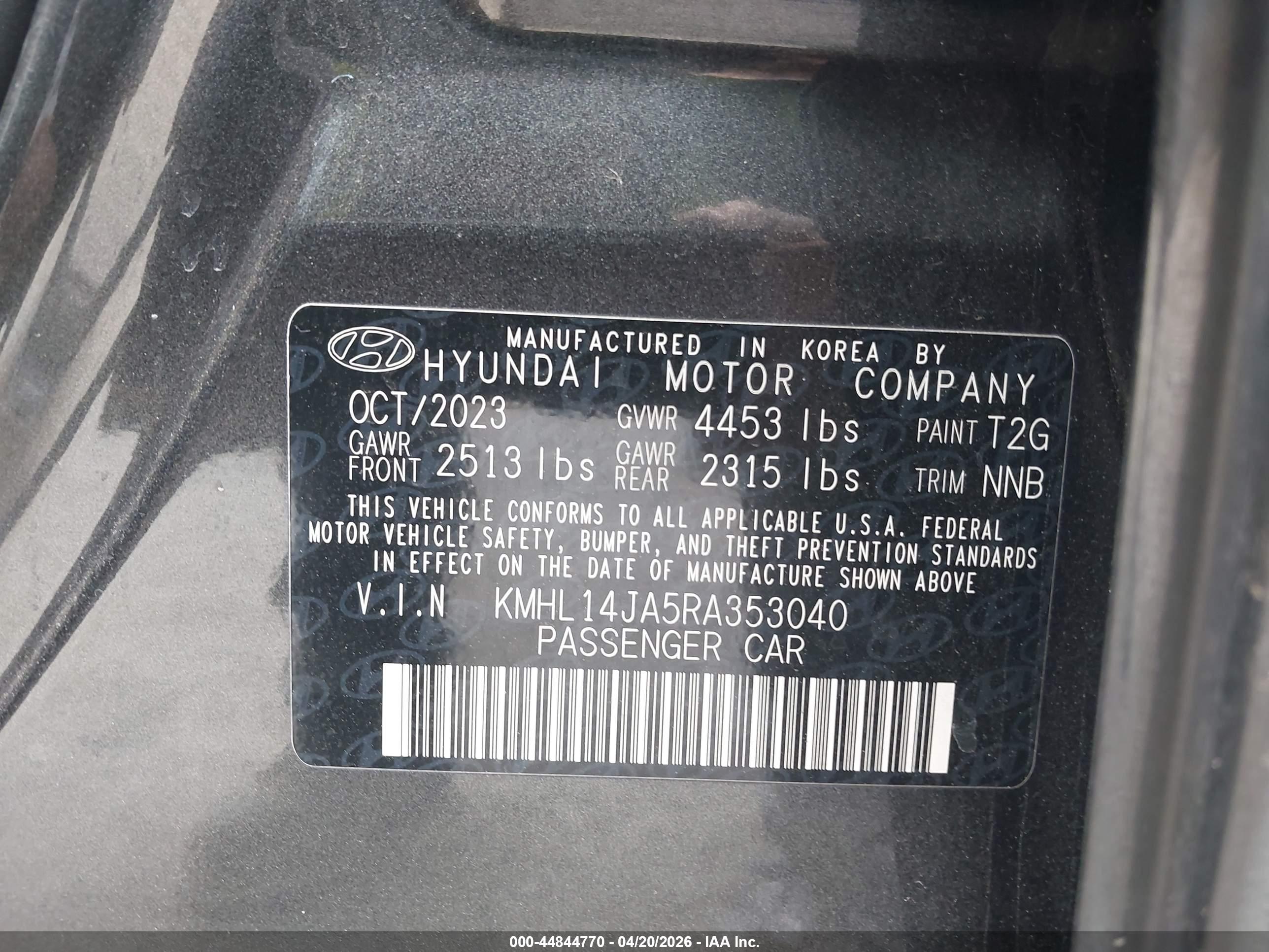 HYUNDAI SONATA image 9